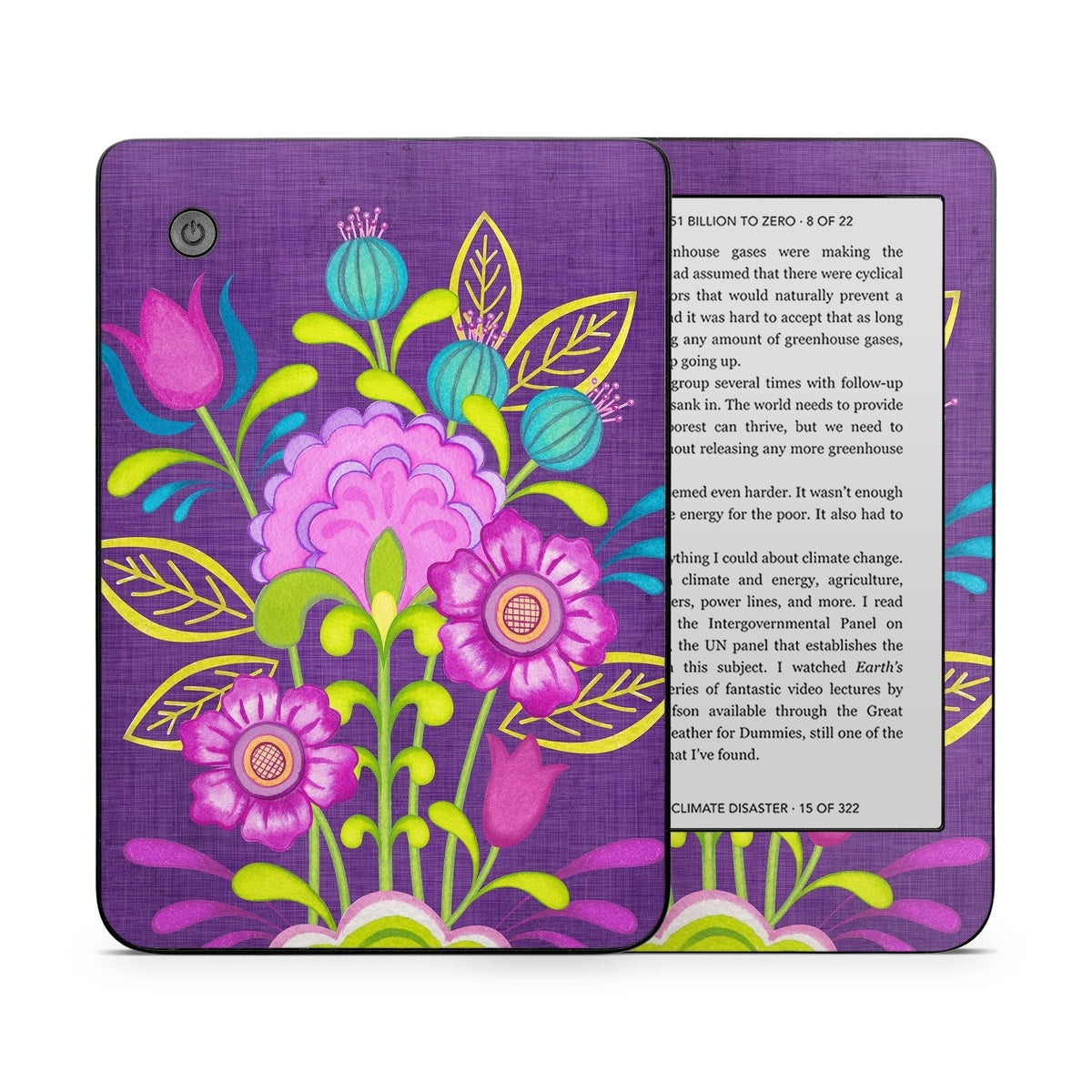 Floral Bouquet - Kobo Clara 2E Skin