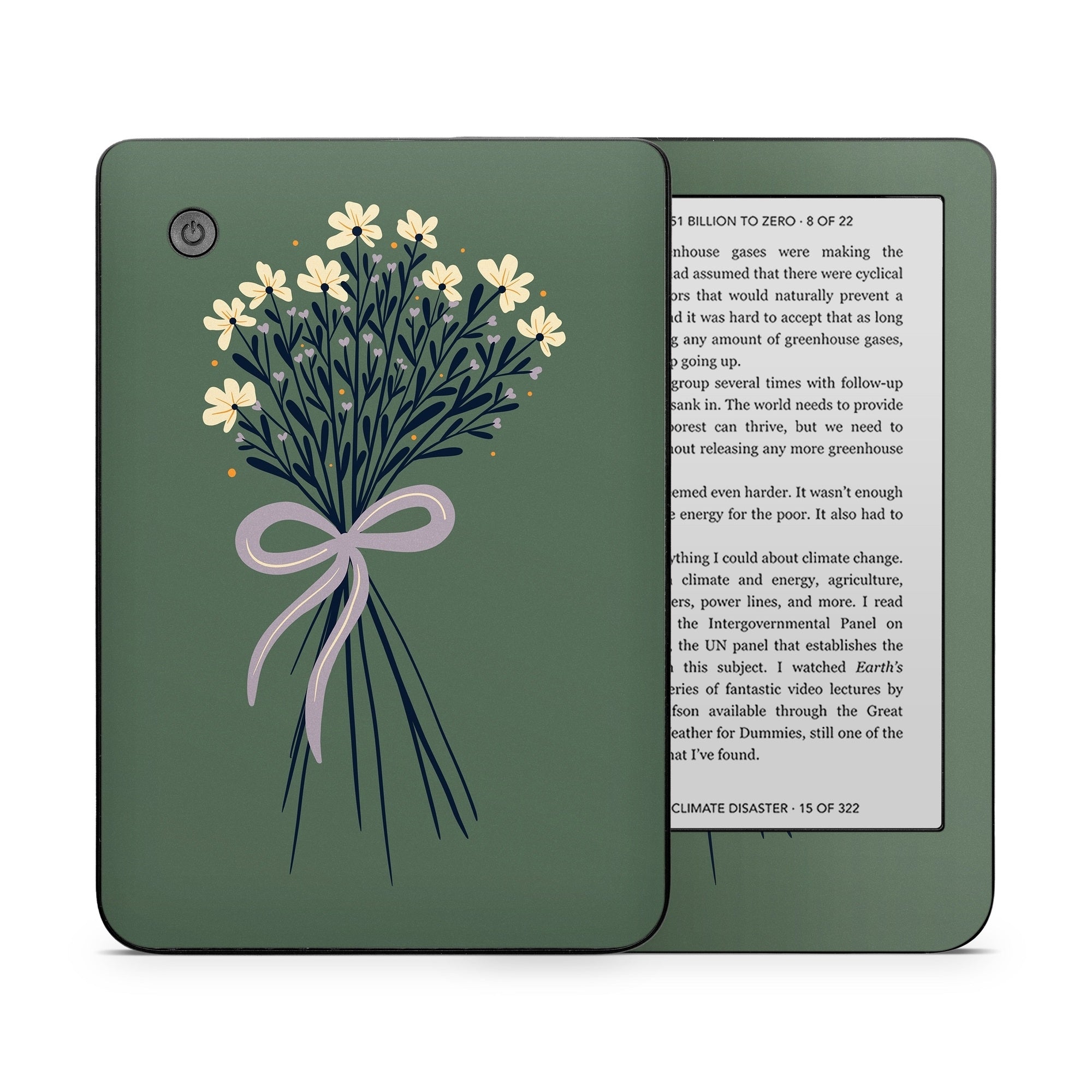 Floral Bouquet Bow - Kobo Clara 2E Skin