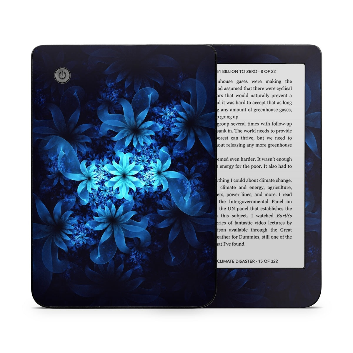 Luminous Flowers - Kobo Clara 2E Skin