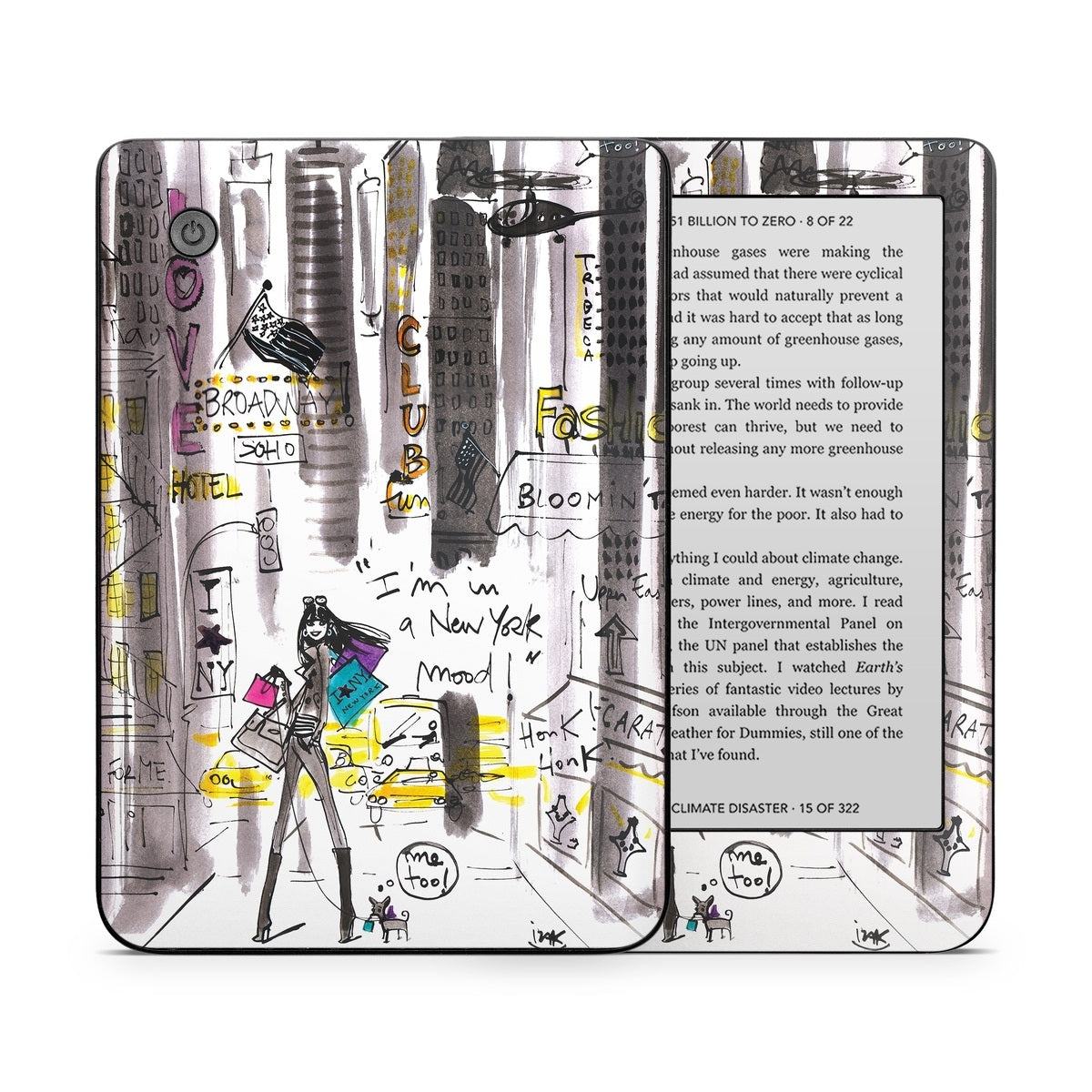 My New York Mood - Kobo Clara 2E Skin