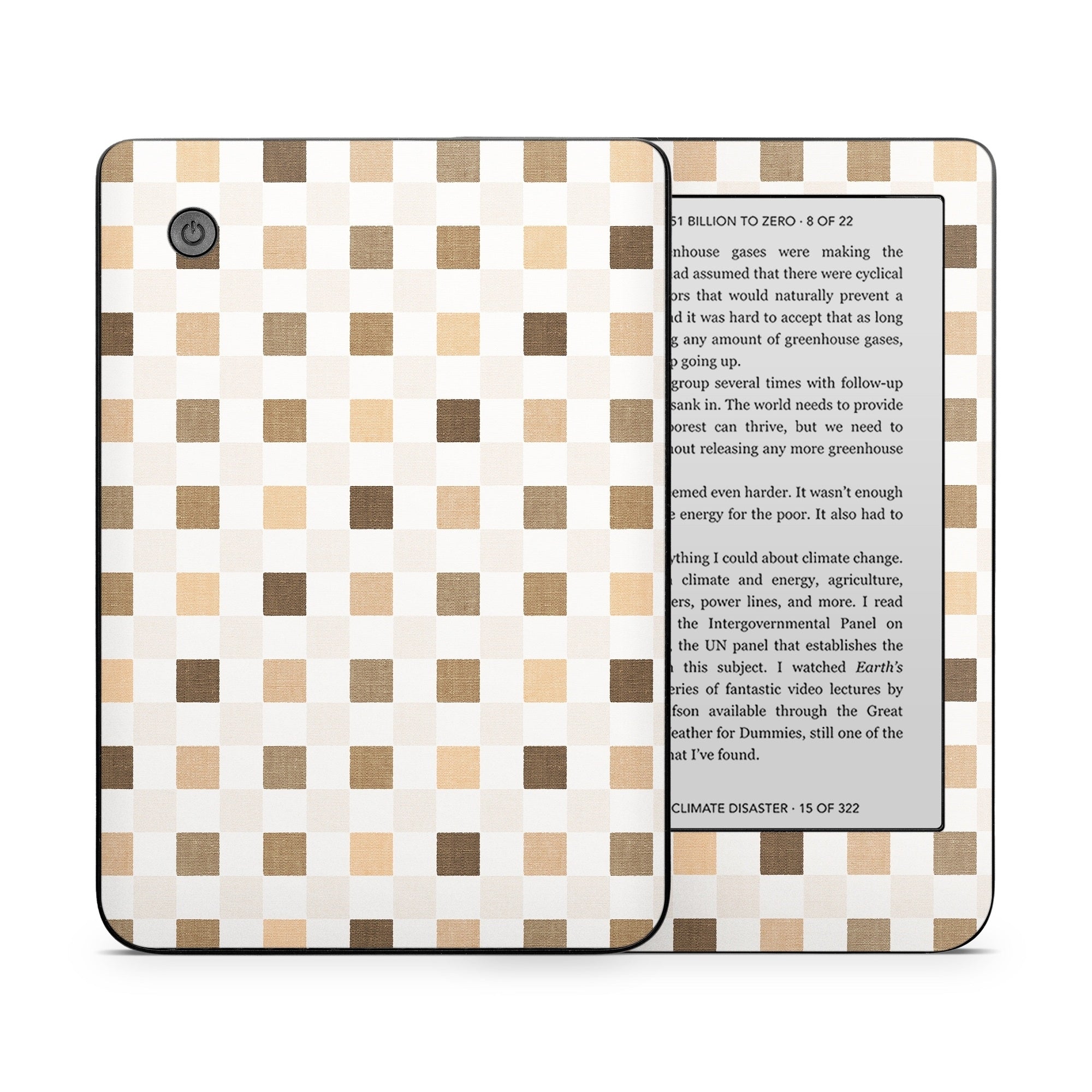 Neutral Checker - Kobo Clara 2E Skin