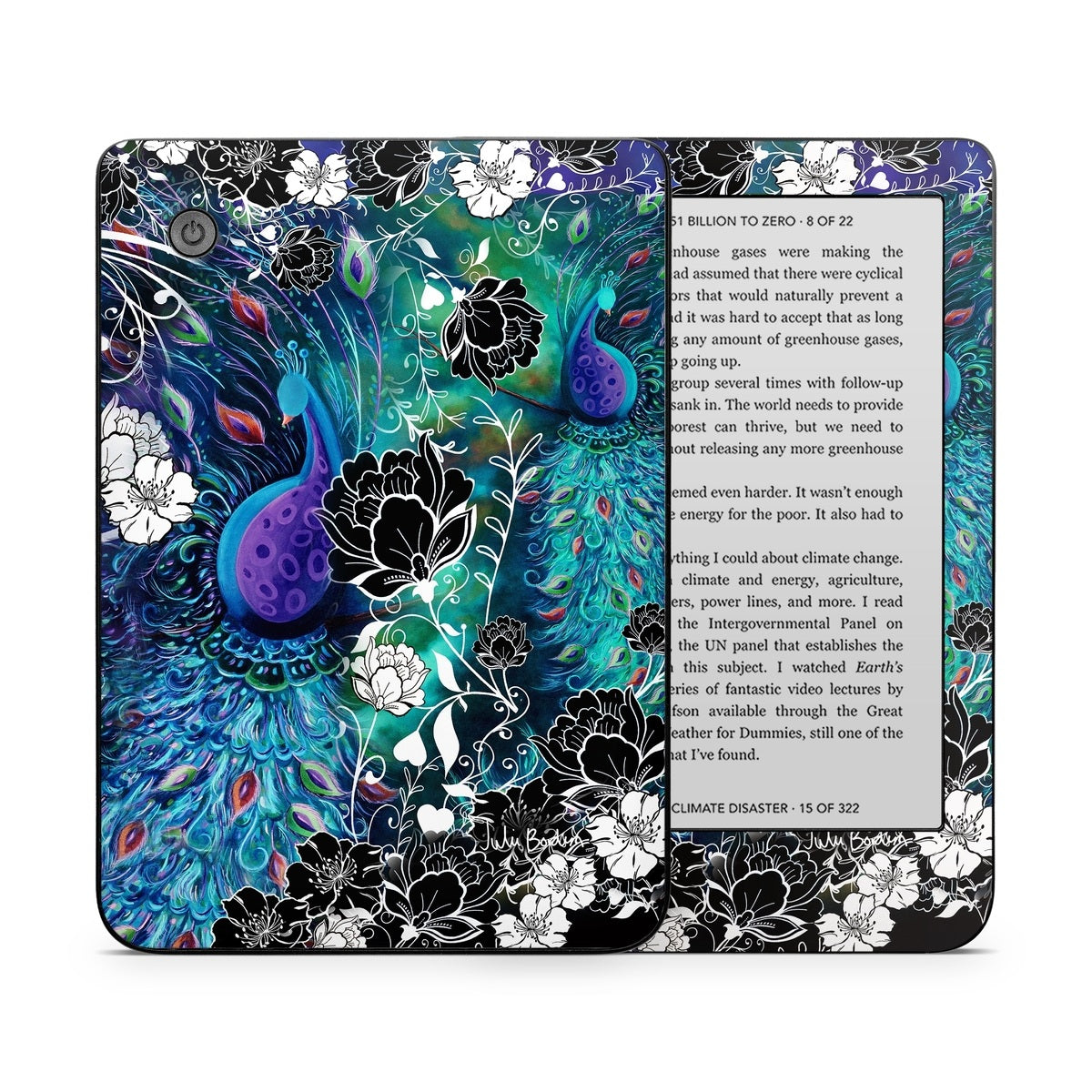 Peacock Garden - Kobo Clara 2E Skin