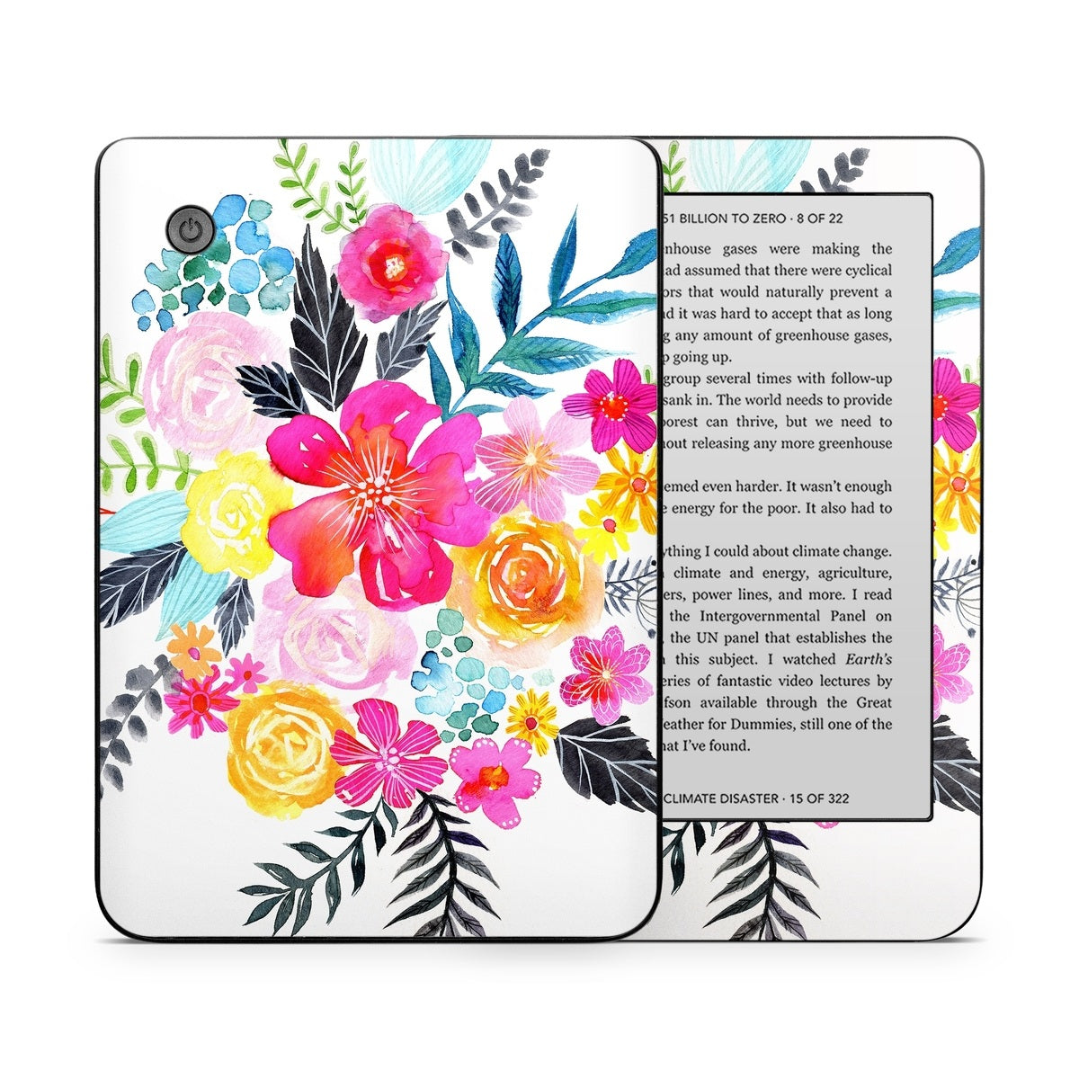 Pink Bouquet - Kobo Clara 2E Skin