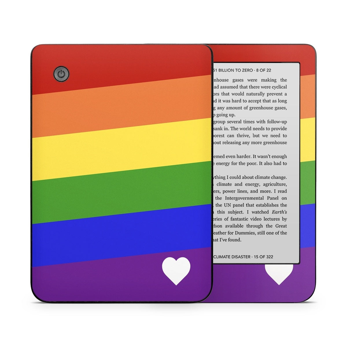 Rainbow Stripe - Kobo Clara 2E Skin