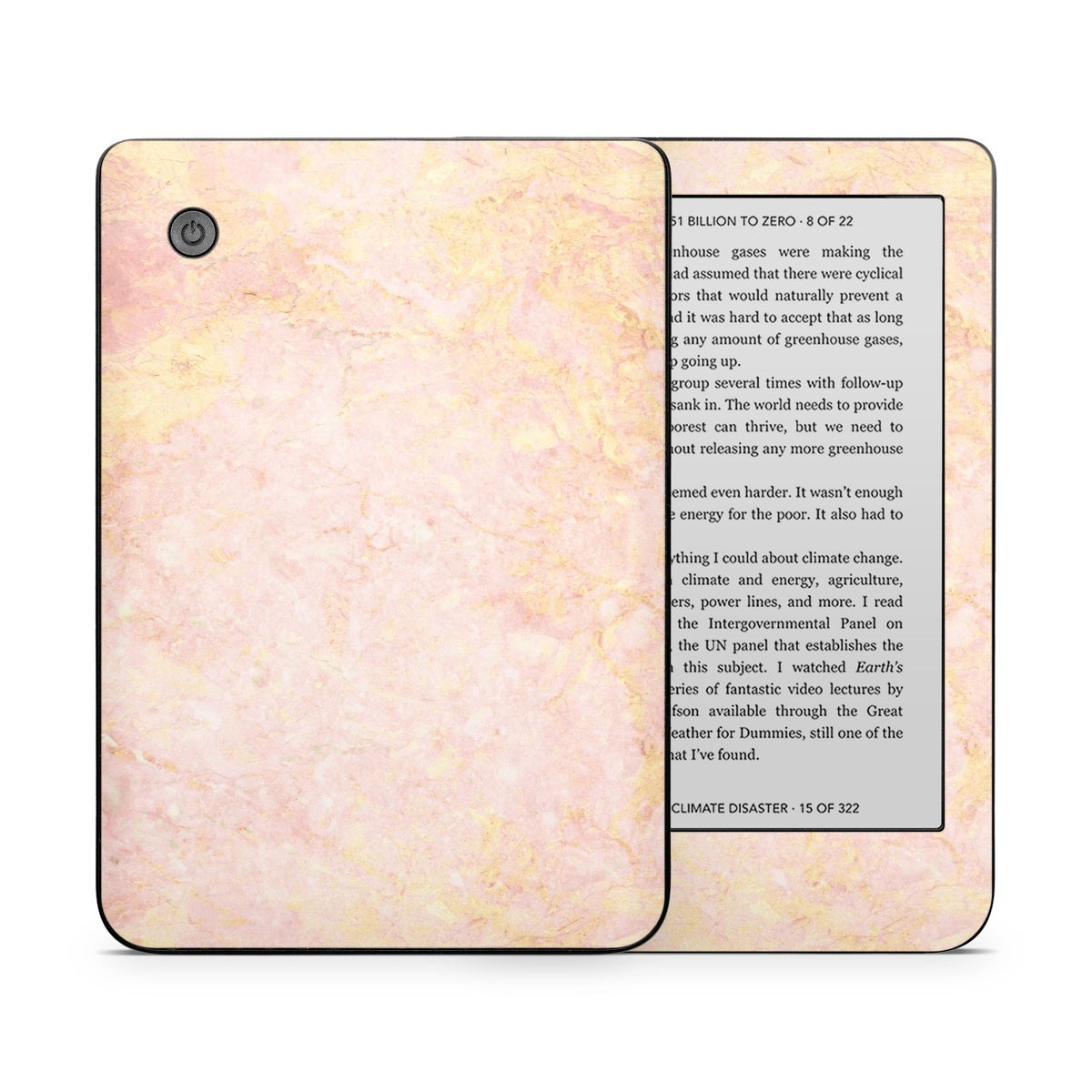 Rose Gold Marble - Kobo Clara 2E Skin