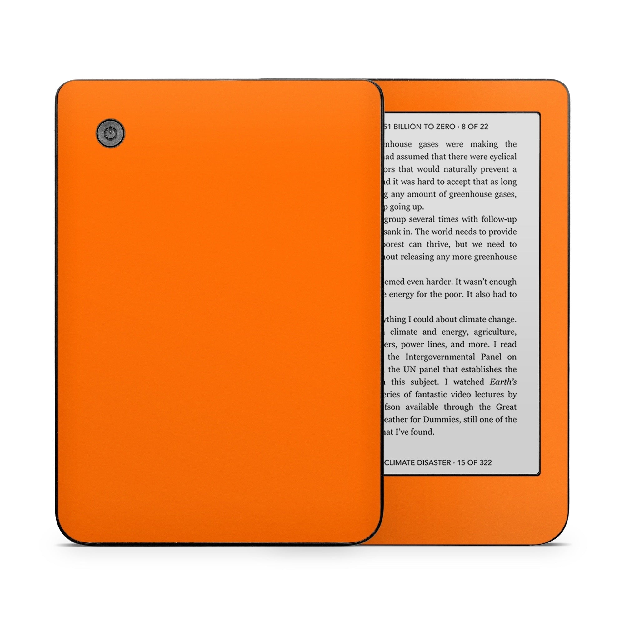 Solid State Pumpkin - Kobo Clara 2E Skin