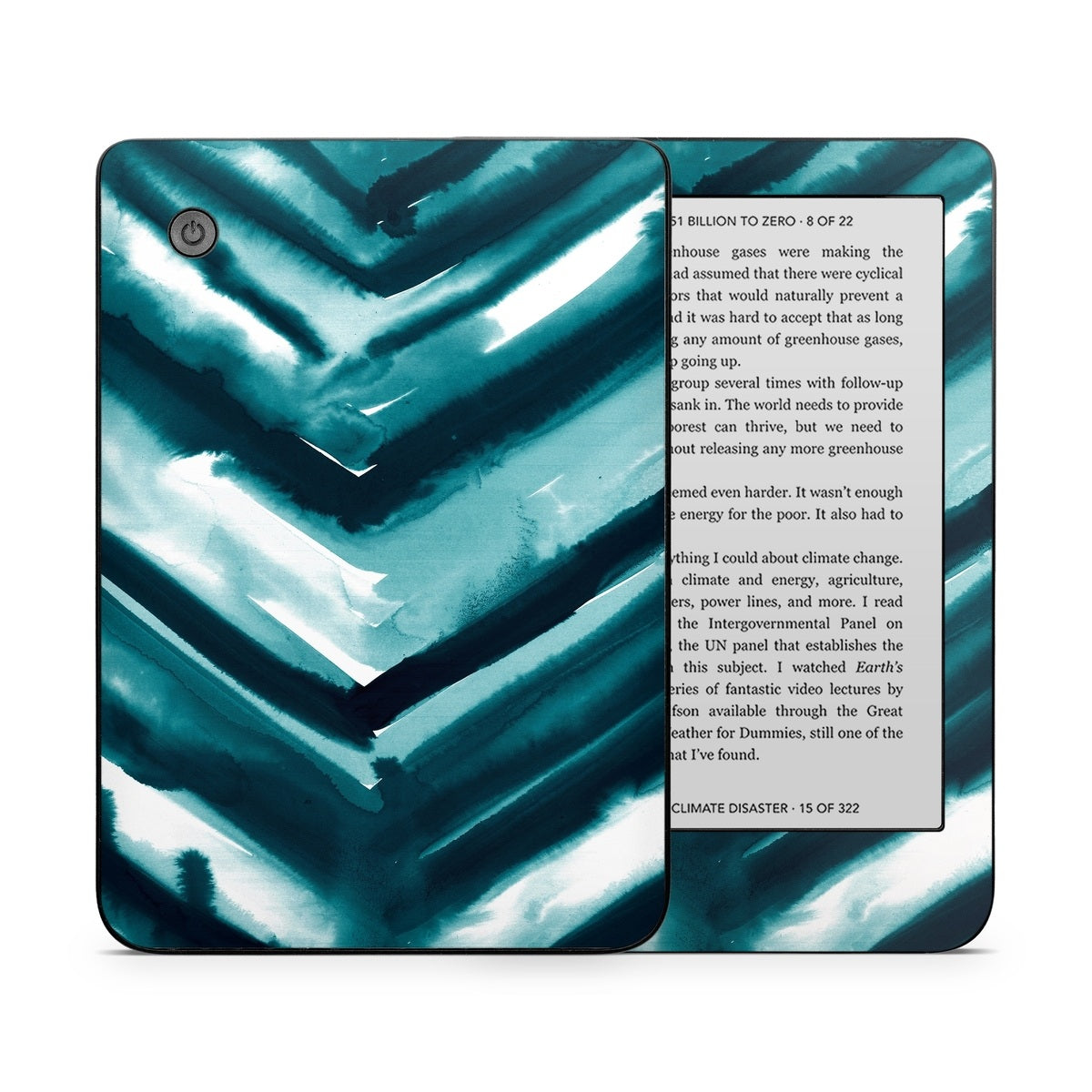 Watercolor Chevron - Kobo Clara 2E Skin
