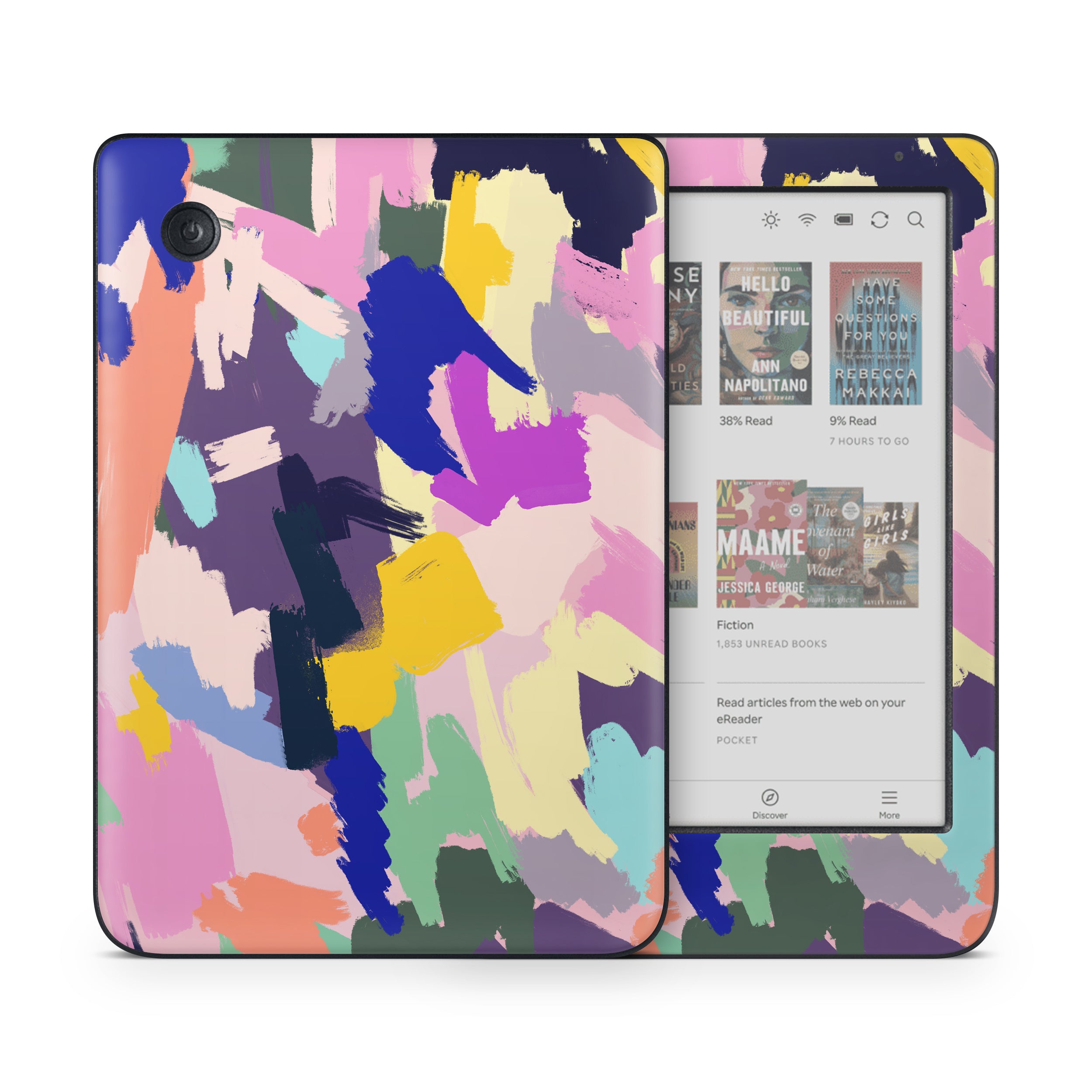 Abstract Scratches - Kobo Clara Colour Skin