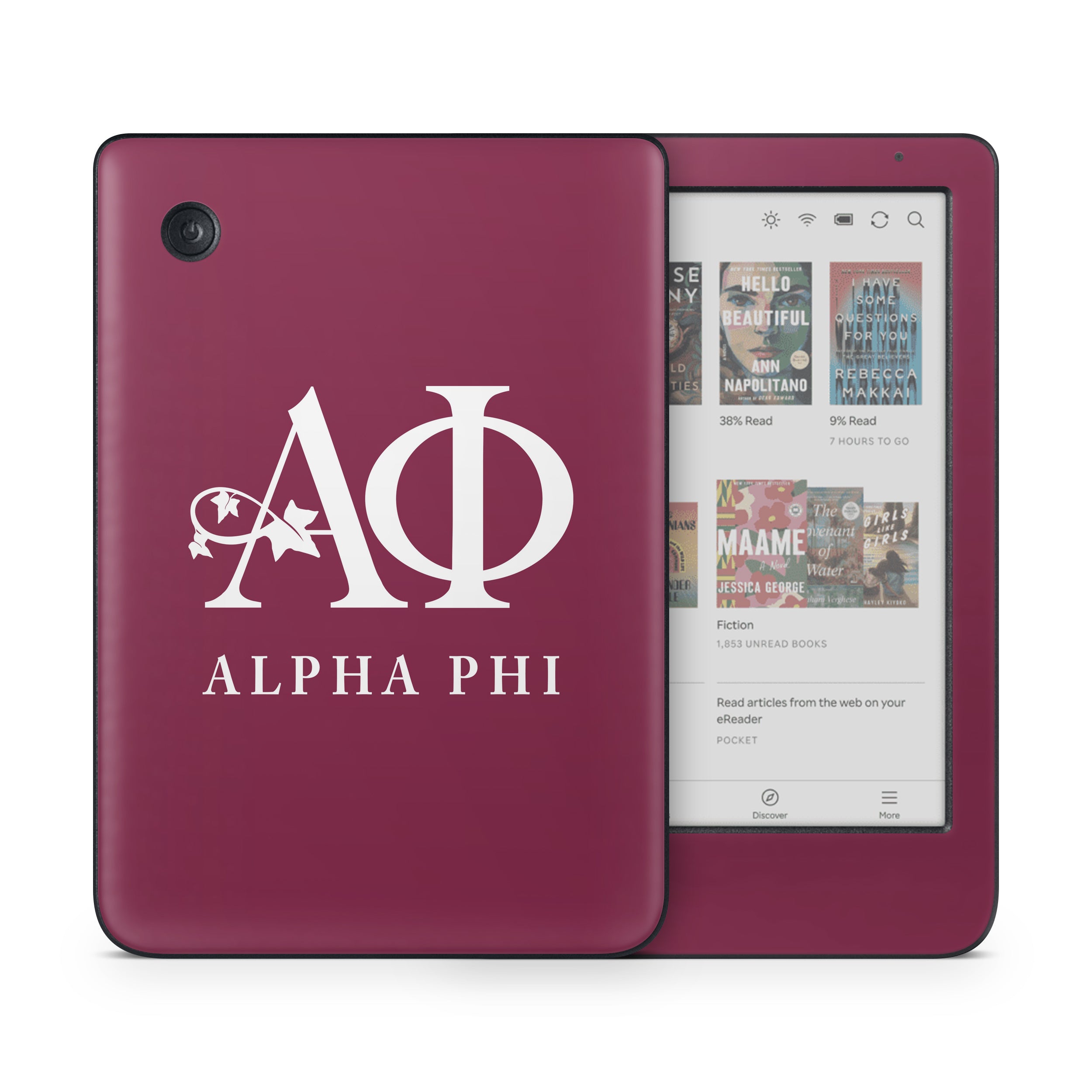 Alpha Phi Bordeaux - Kobo Clara Colour Skin