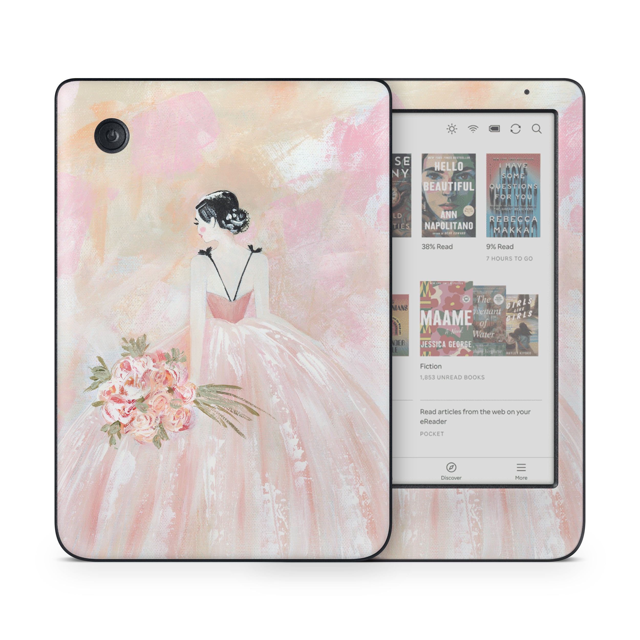 Blush Glam Girl - Kobo Clara Colour Skin