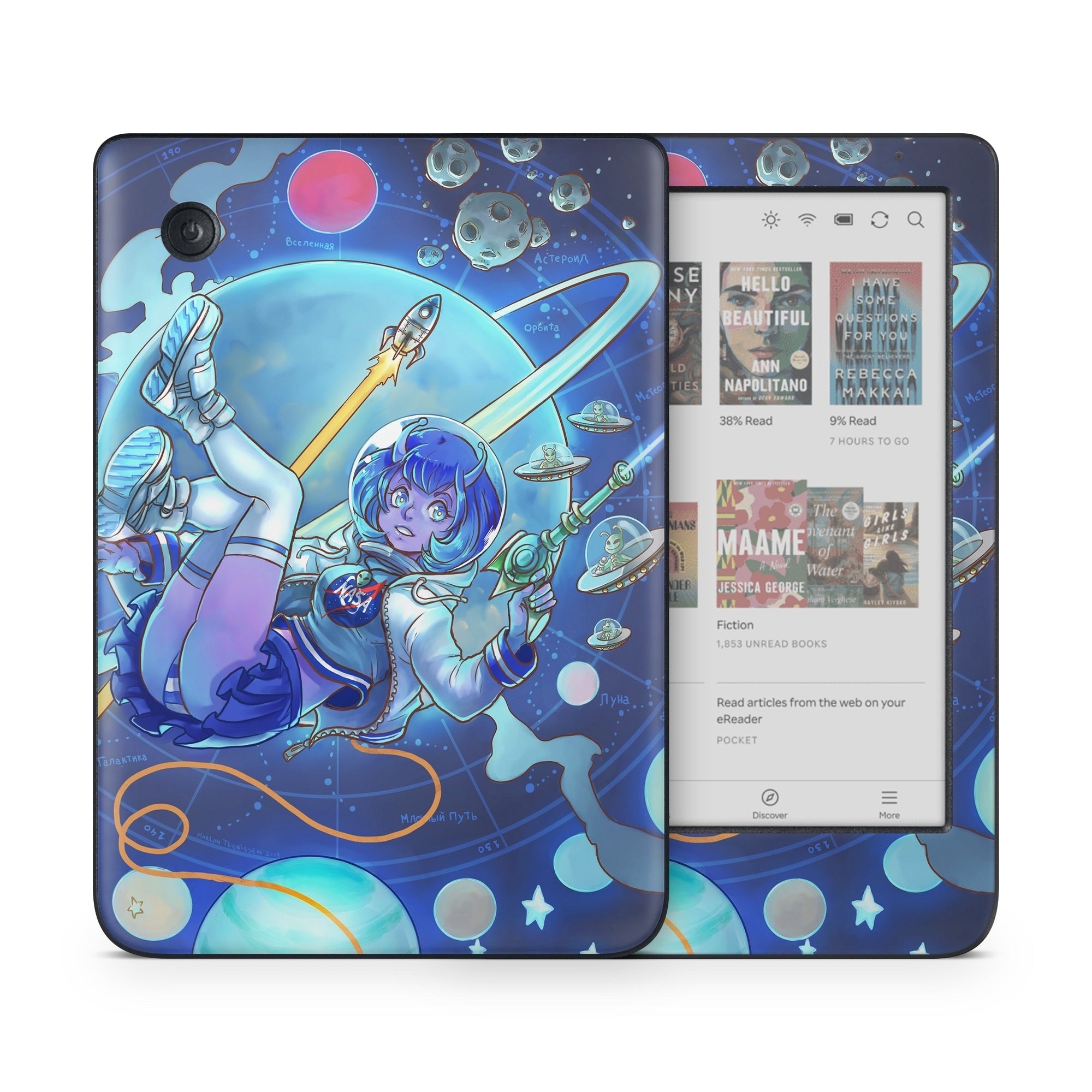 We Come in Peace - Kobo Clara Colour Skin