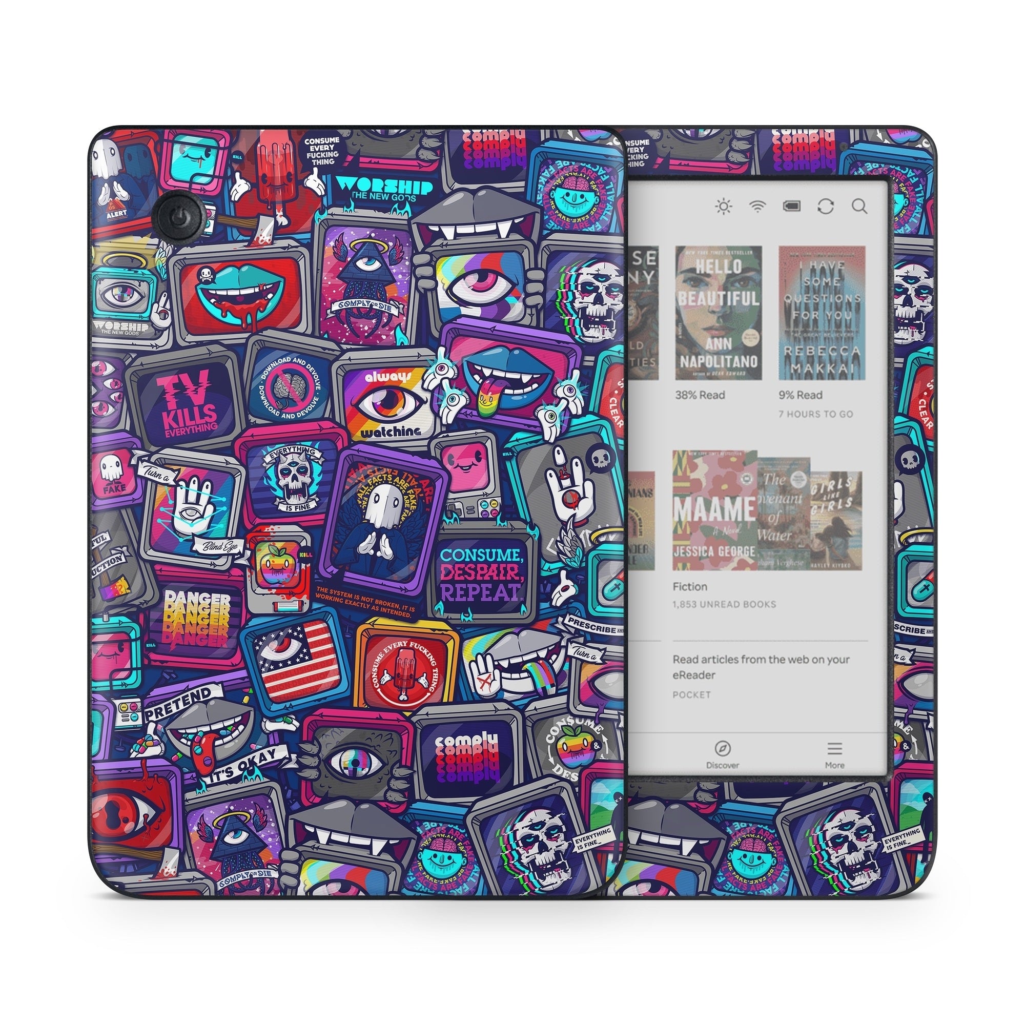 Distraction Tactic - Kobo Clara Colour Skin