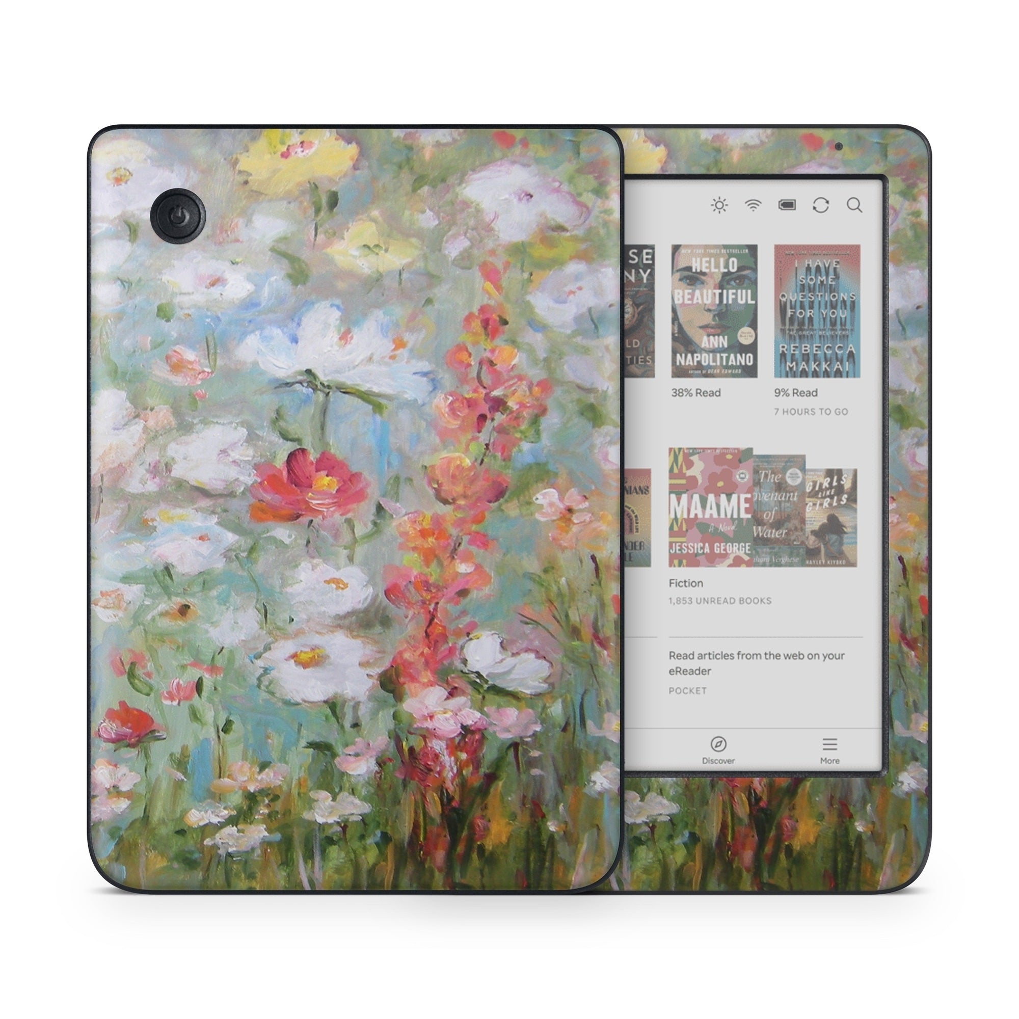 Flower Blooms - Kobo Clara Colour Skin