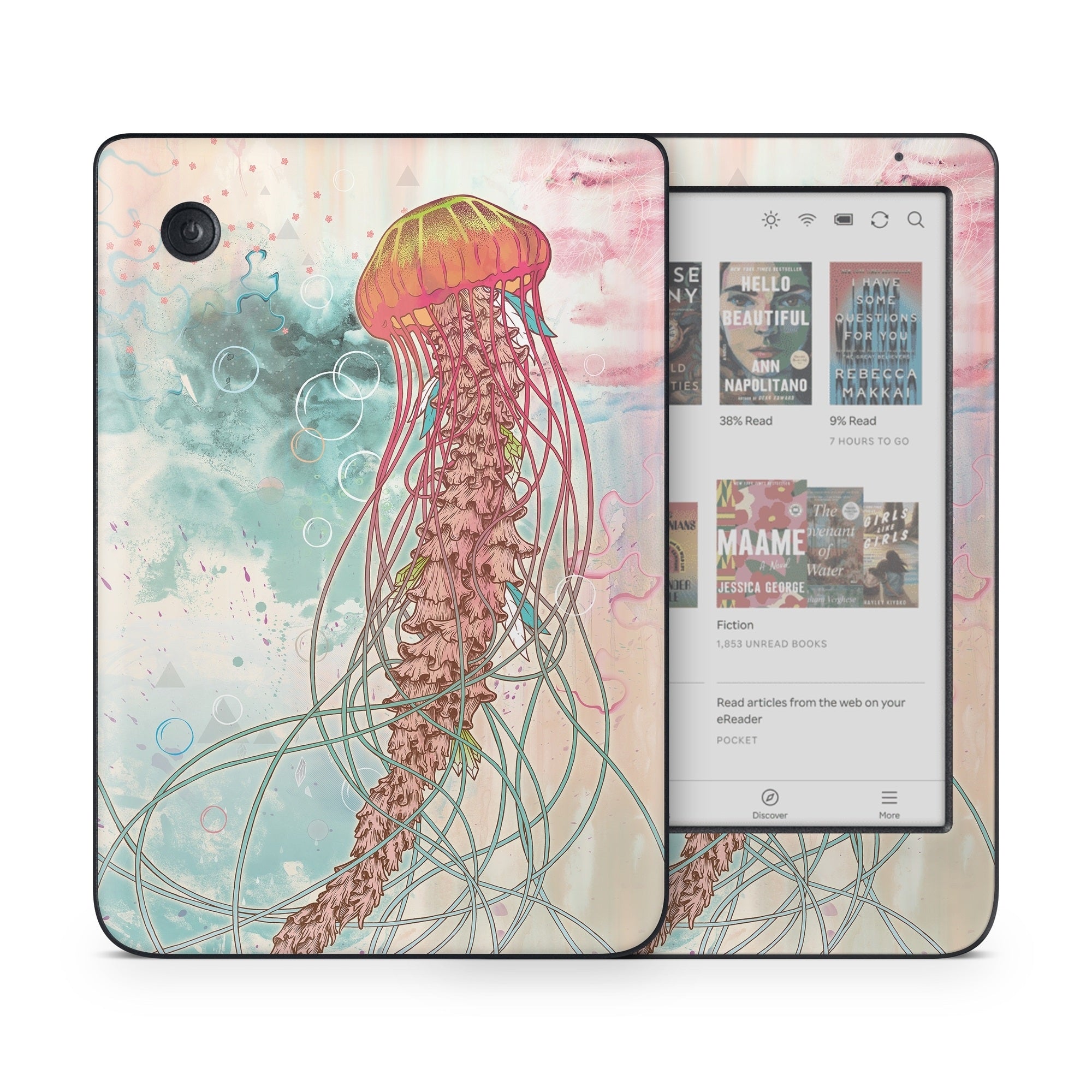 Jellyfish - Kobo Clara Colour Skin