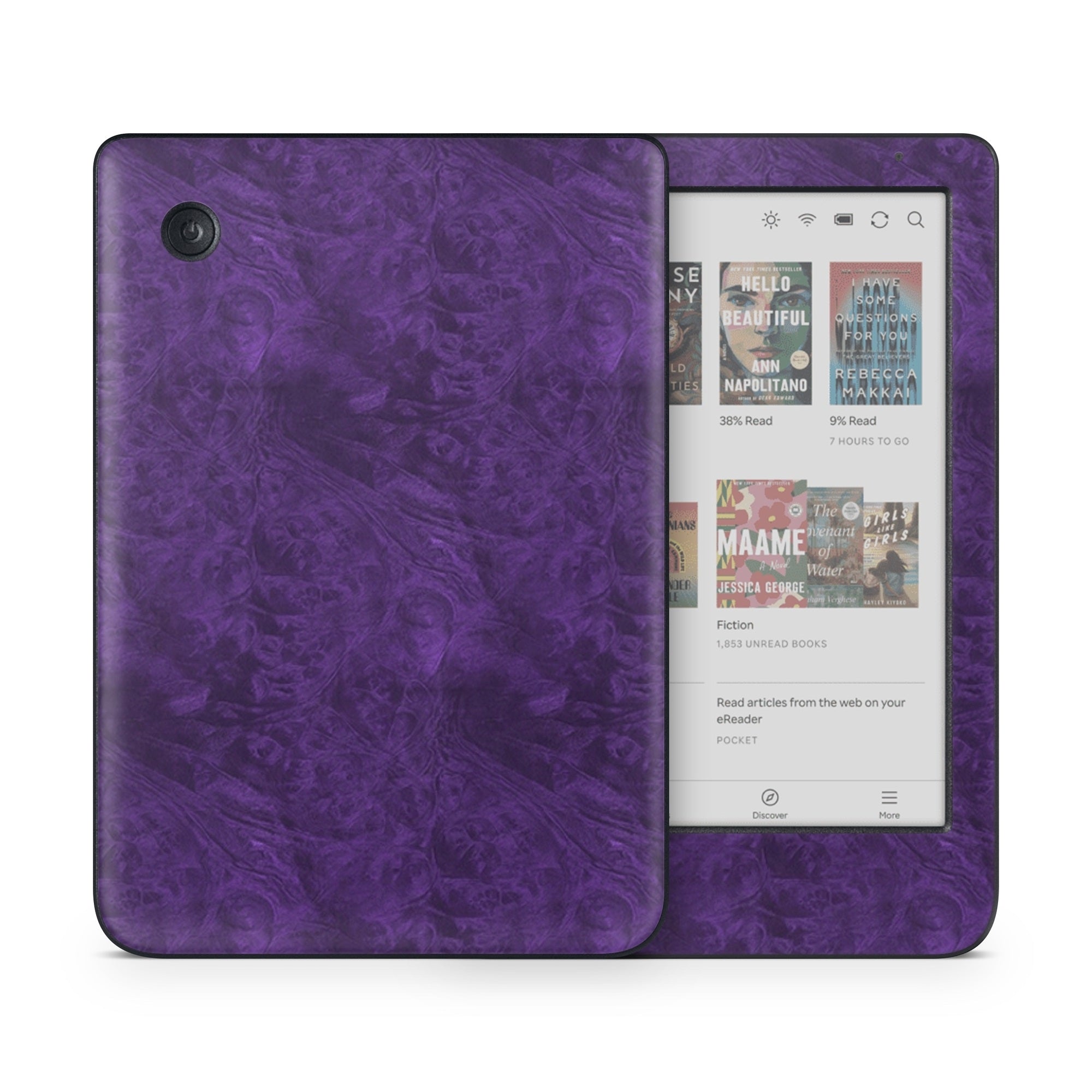 Purple Lacquer - Kobo Clara Colour Skin