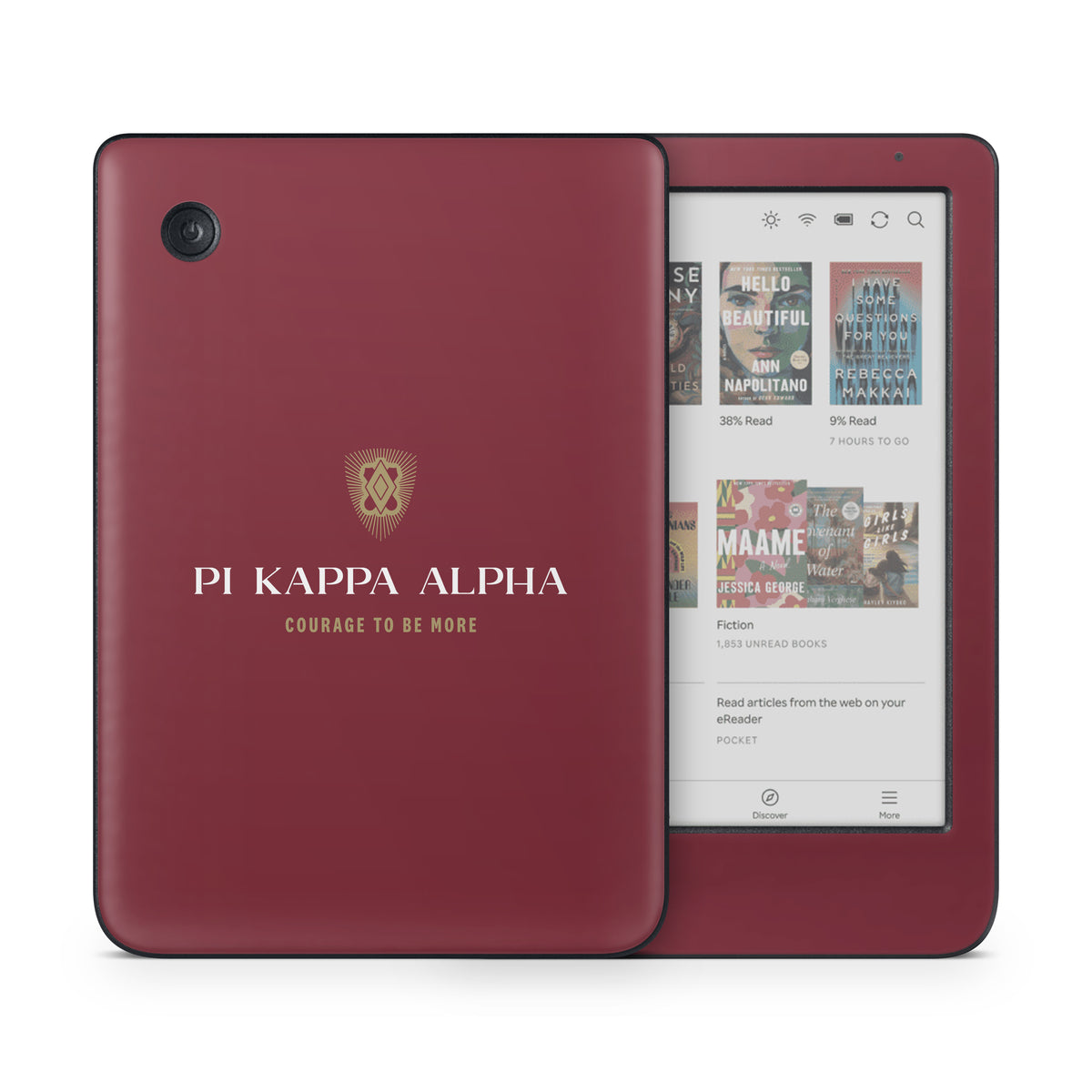 Pi Kappa Alpha Formal Logo Garnet - Kobo Clara Colour Skin