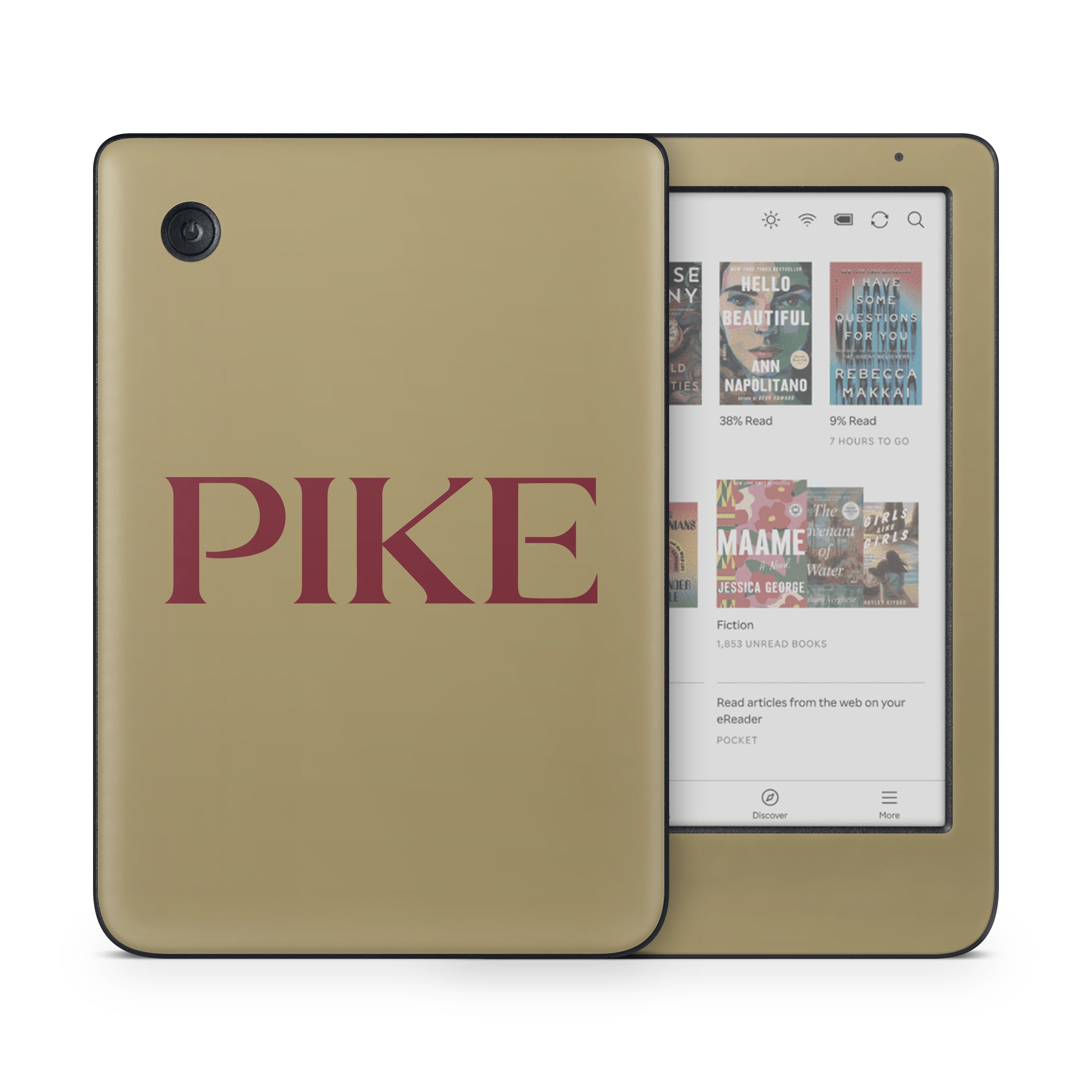 Pi Kappa Alpha PIKE Logo Gold - Kobo Clara Colour Skin