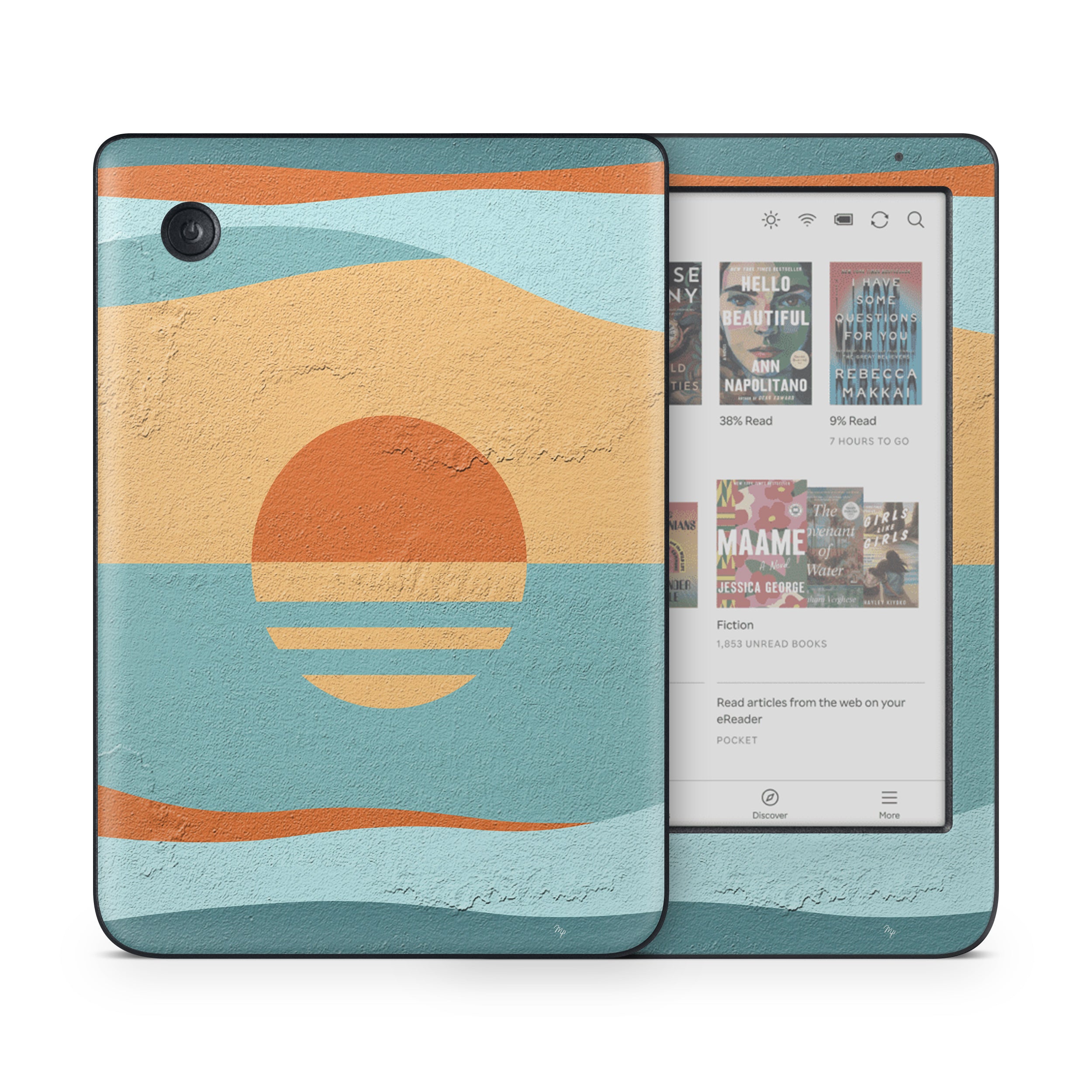 Retro Sunset - Kobo Clara Colour Skin