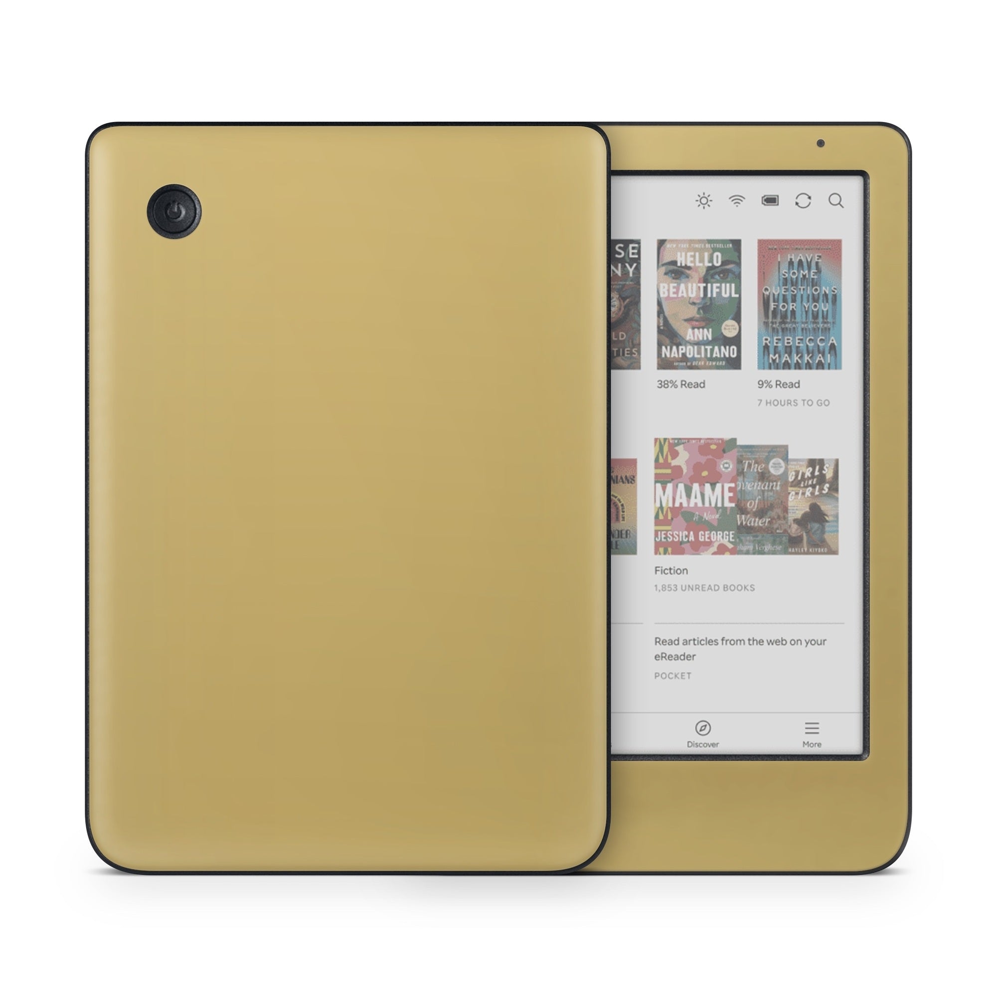 Solid State Mustard - Kobo Clara Colour Skin