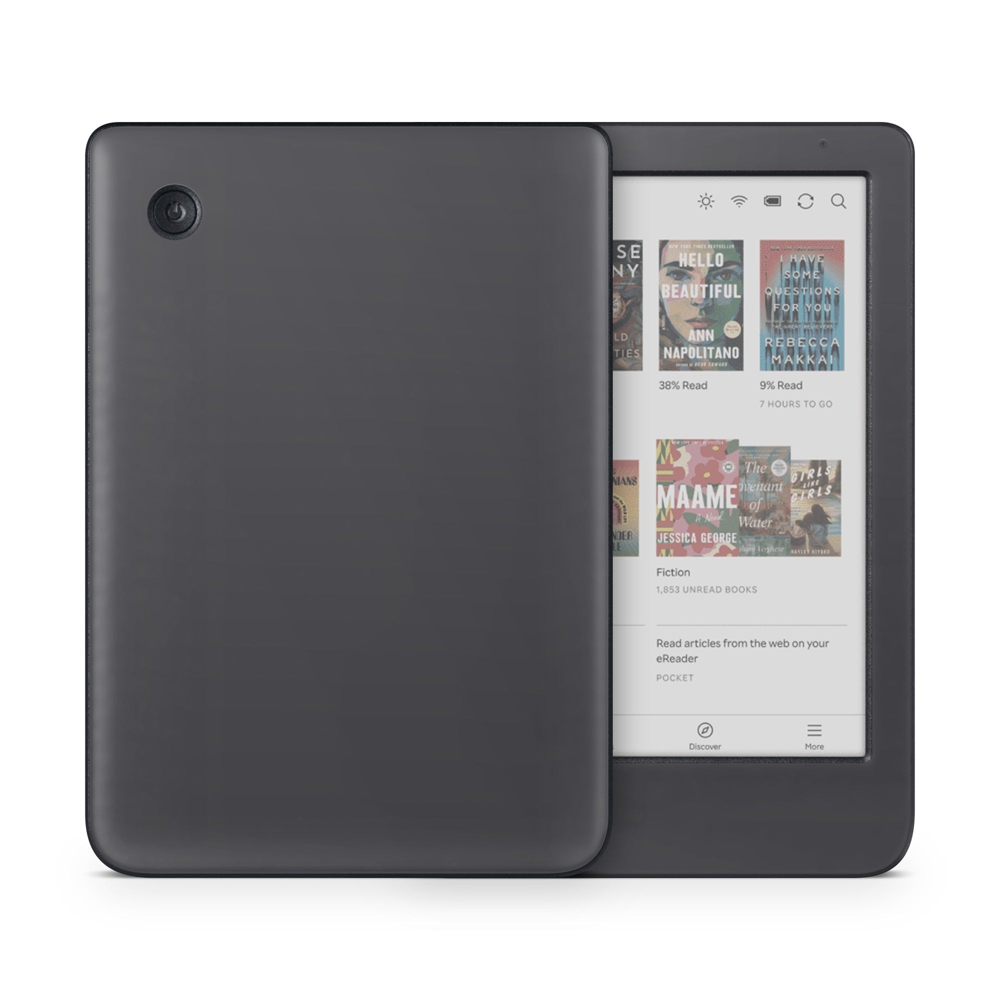 Solid State Slate Grey - Kobo Clara Colour Skin