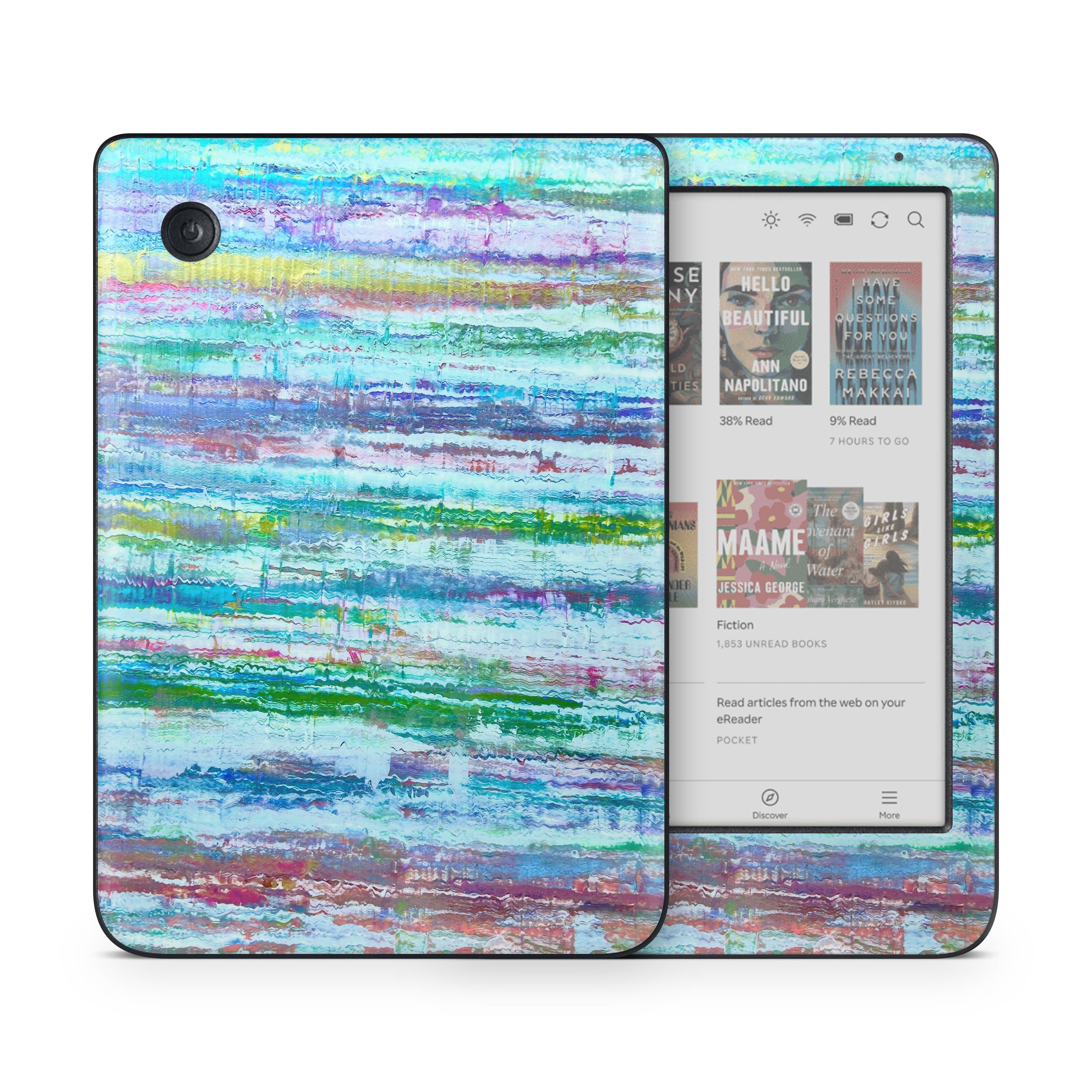 Textured Stripes - Kobo Clara Colour Skin