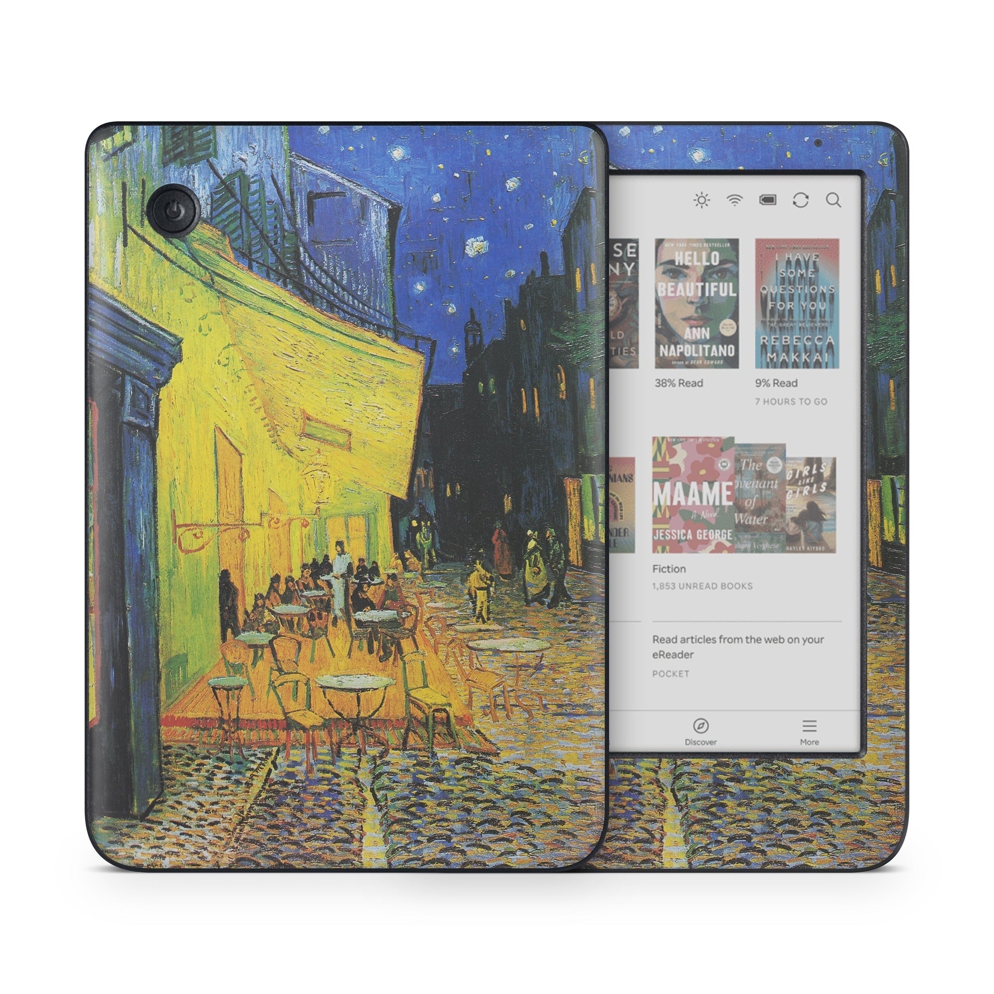 Cafe Terrace At Night - Kobo Clara Colour Skin