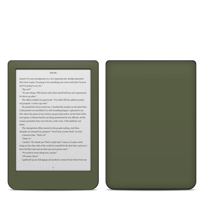 Solid State Olive Drab - Kobo Clara HD Skin