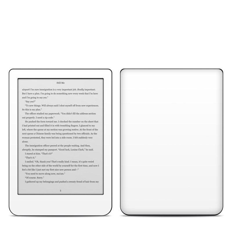 Solid State White - Kobo Clara HD Skin