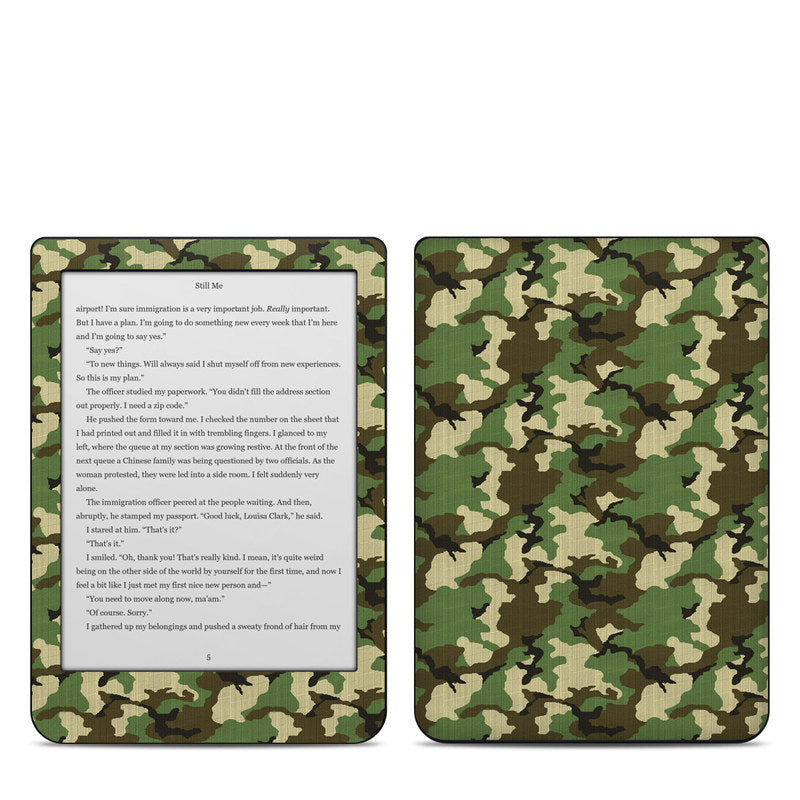 Woodland Camo - Kobo Clara HD Skin