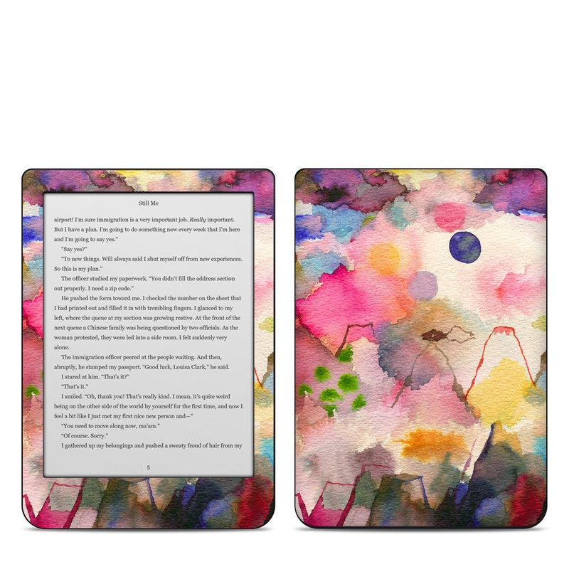 Watercolor Mountains - Kobo Clara HD Skin