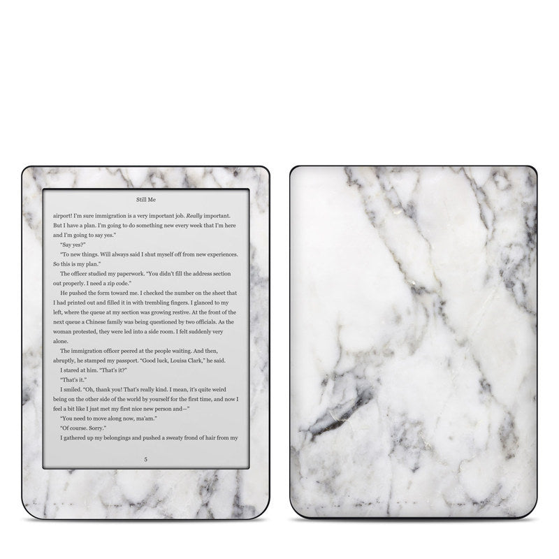 White Marble - Kobo Clara HD Skin