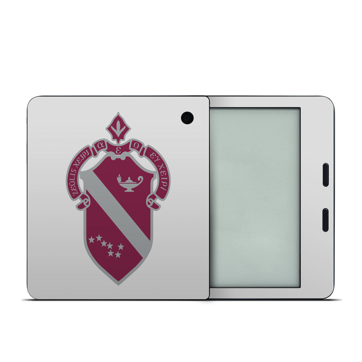 Alpha Phi Crest Silver - Kobo Libra 2 Skin