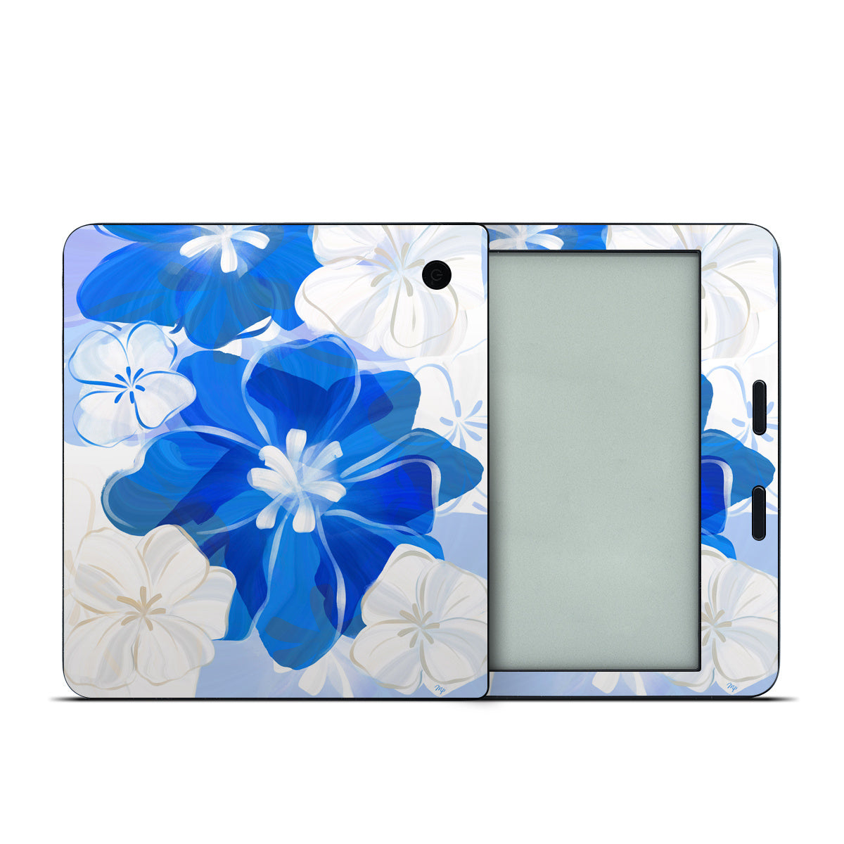 Blue Flowers - Kobo Libra 2 Skin