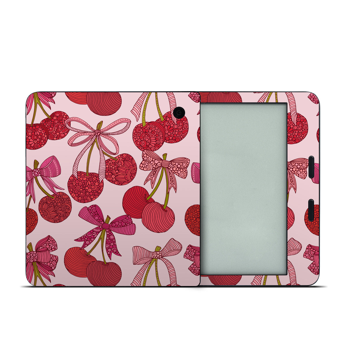 Cherry with Bows - Kobo Libra 2 Skin