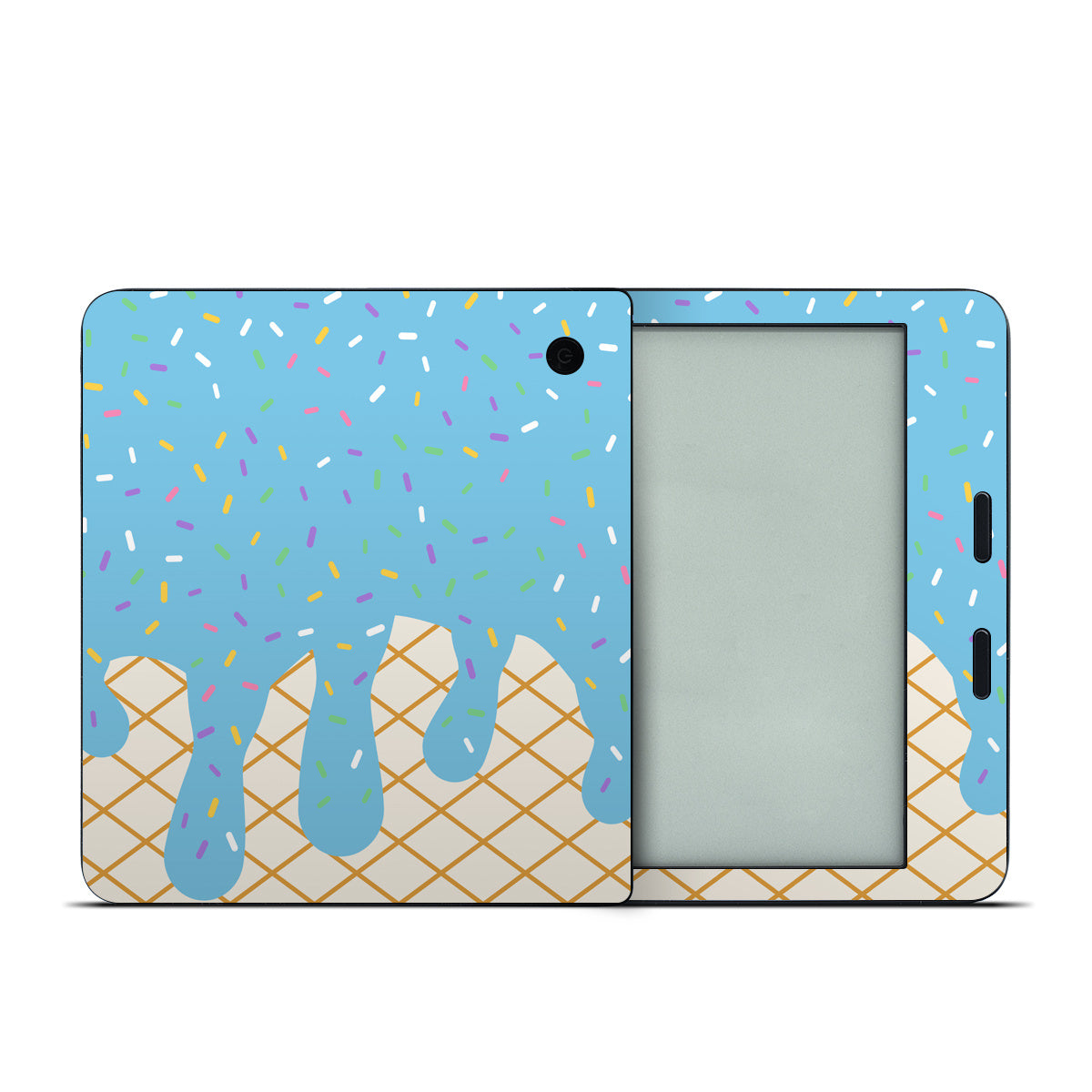 Cotton Candy Ice Cream Drip - Kobo Libra 2 Skin