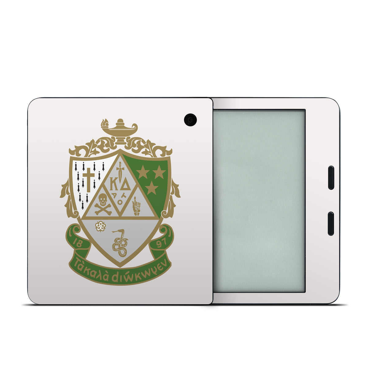 Kappa Delta Crest Pearl White - Kobo Libra 2 Skin