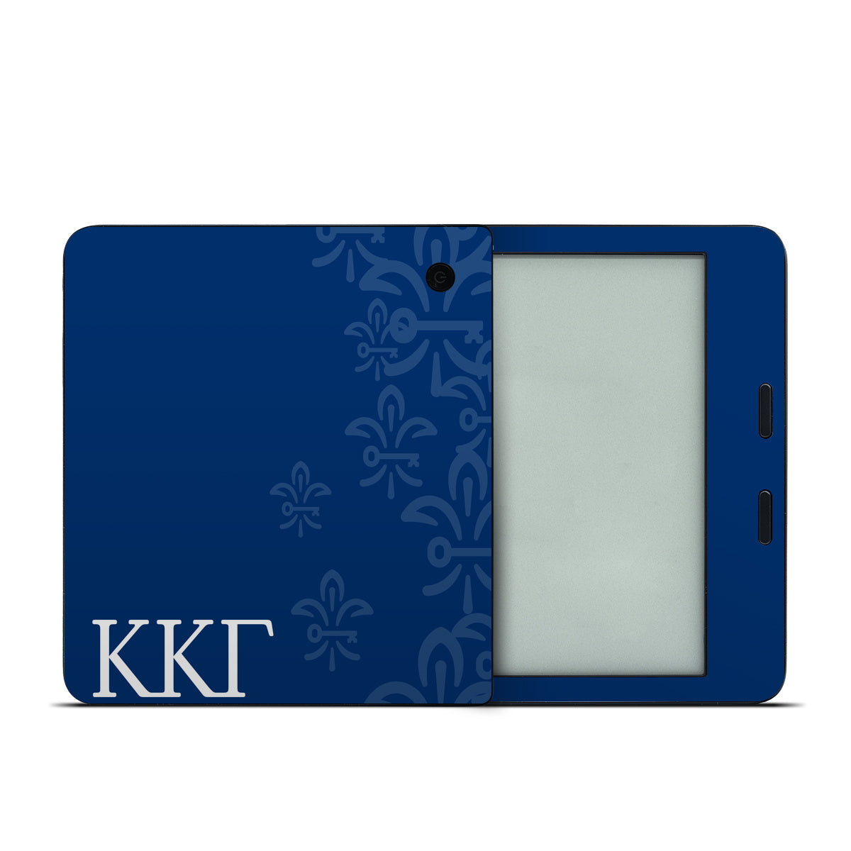 Kappa Kappa Gamma Letters and Fleur De Key Gamma Blue - Kobo Libra 2 Skin