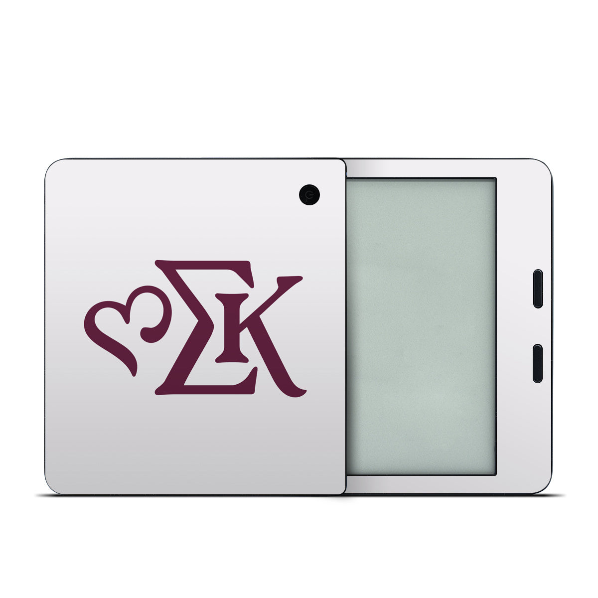 Sigma Kappa Greek Letters Mary Maroon on Dove Love - Kobo Libra 2 Skin