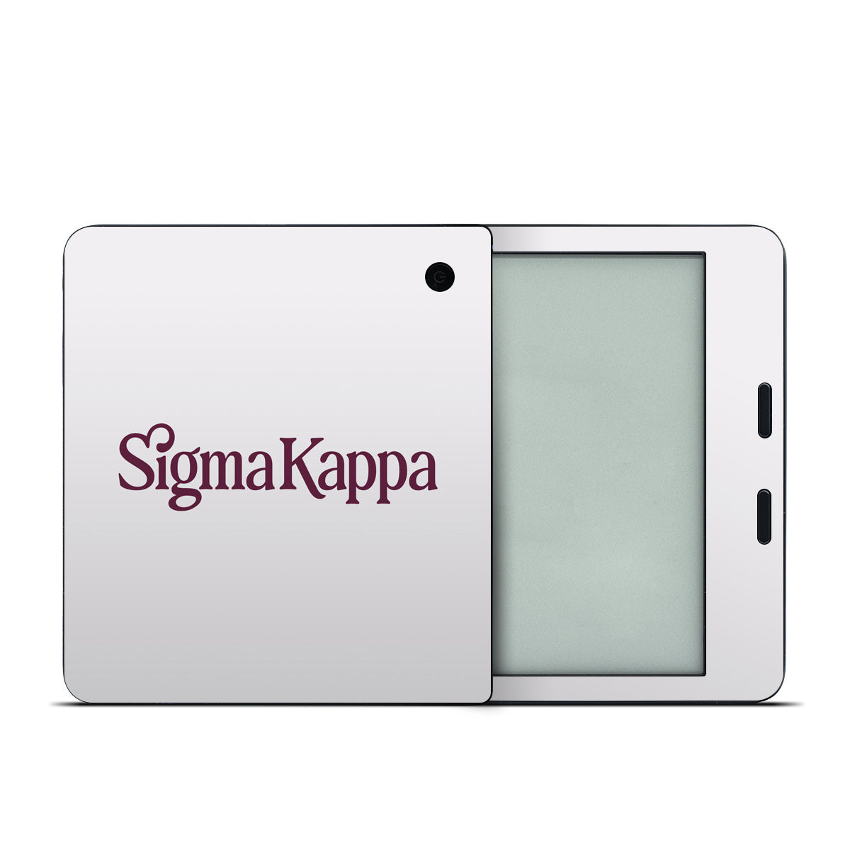 Sigma Kappa Primary Logo Mary Maroon on Dove Love - Kobo Libra 2 Skin