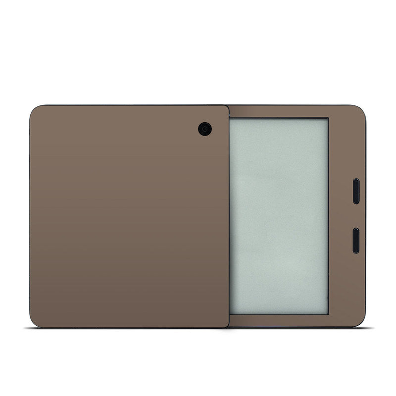 Solid State Flat Dark Earth - Kobo Libra 2 Skin