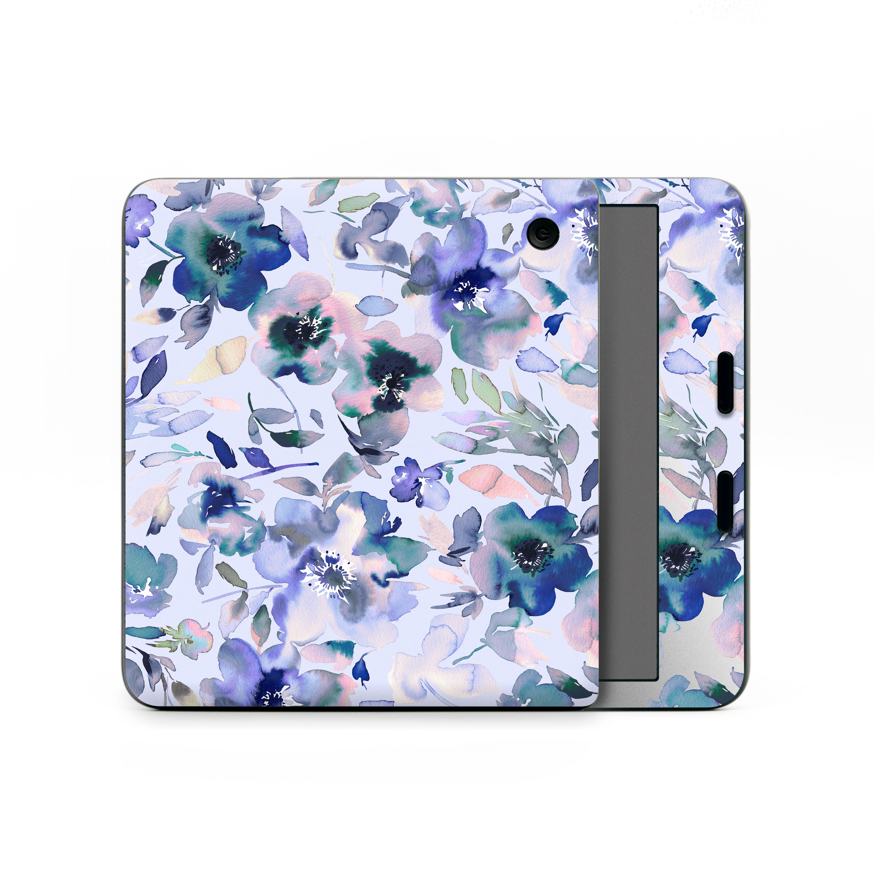 Aquatic Artistic Flowers - Kobo Libra Colour Skin