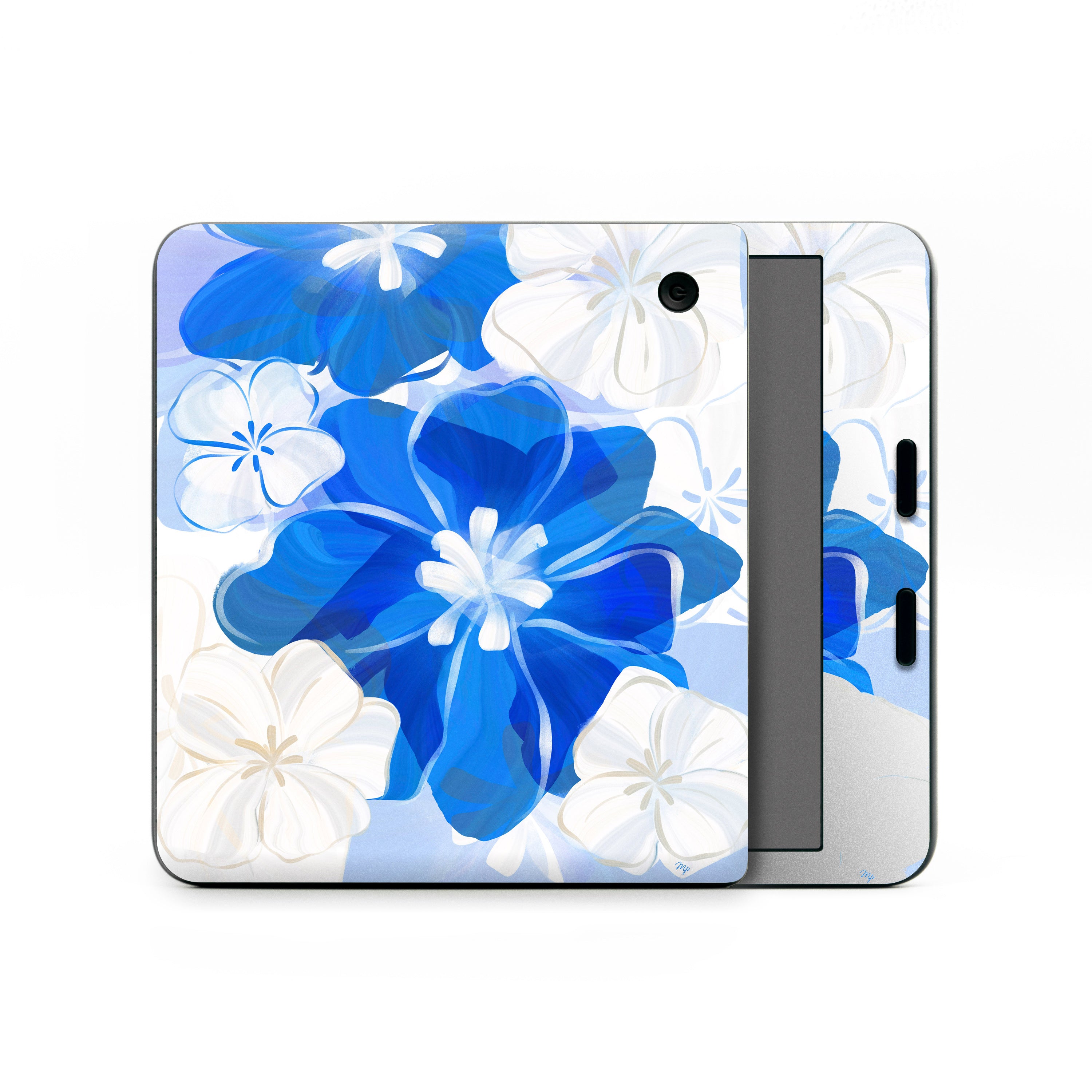 Blue Flowers - Kobo Libra Colour Skin