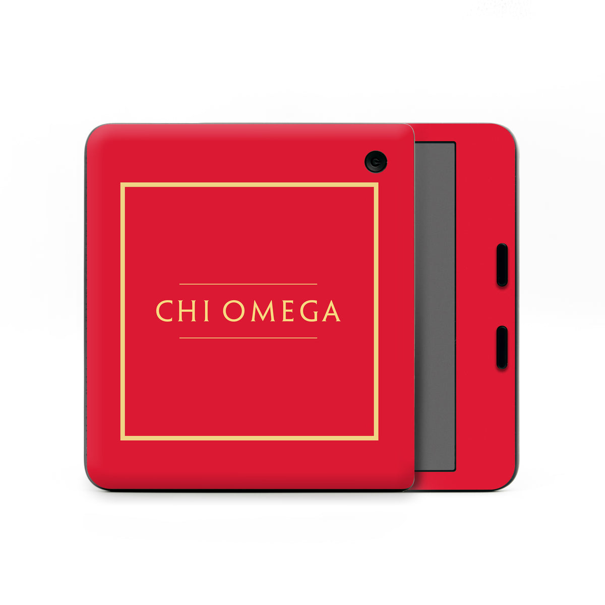 Chi Omega Cardinal with Border - Kobo Libra Colour Skin