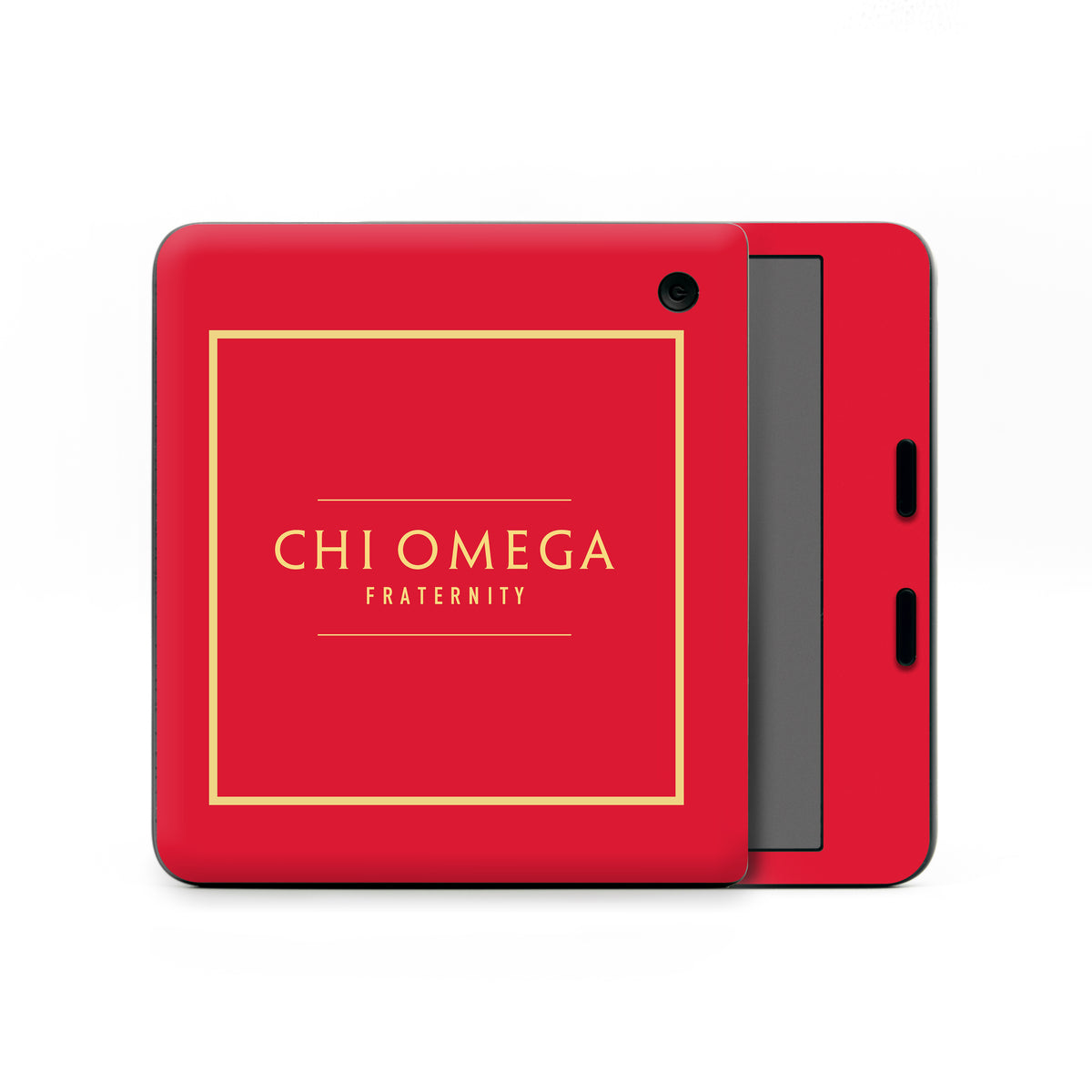 Chi Omega Fraternity Cardinal with Border - Kobo Libra Colour Skin