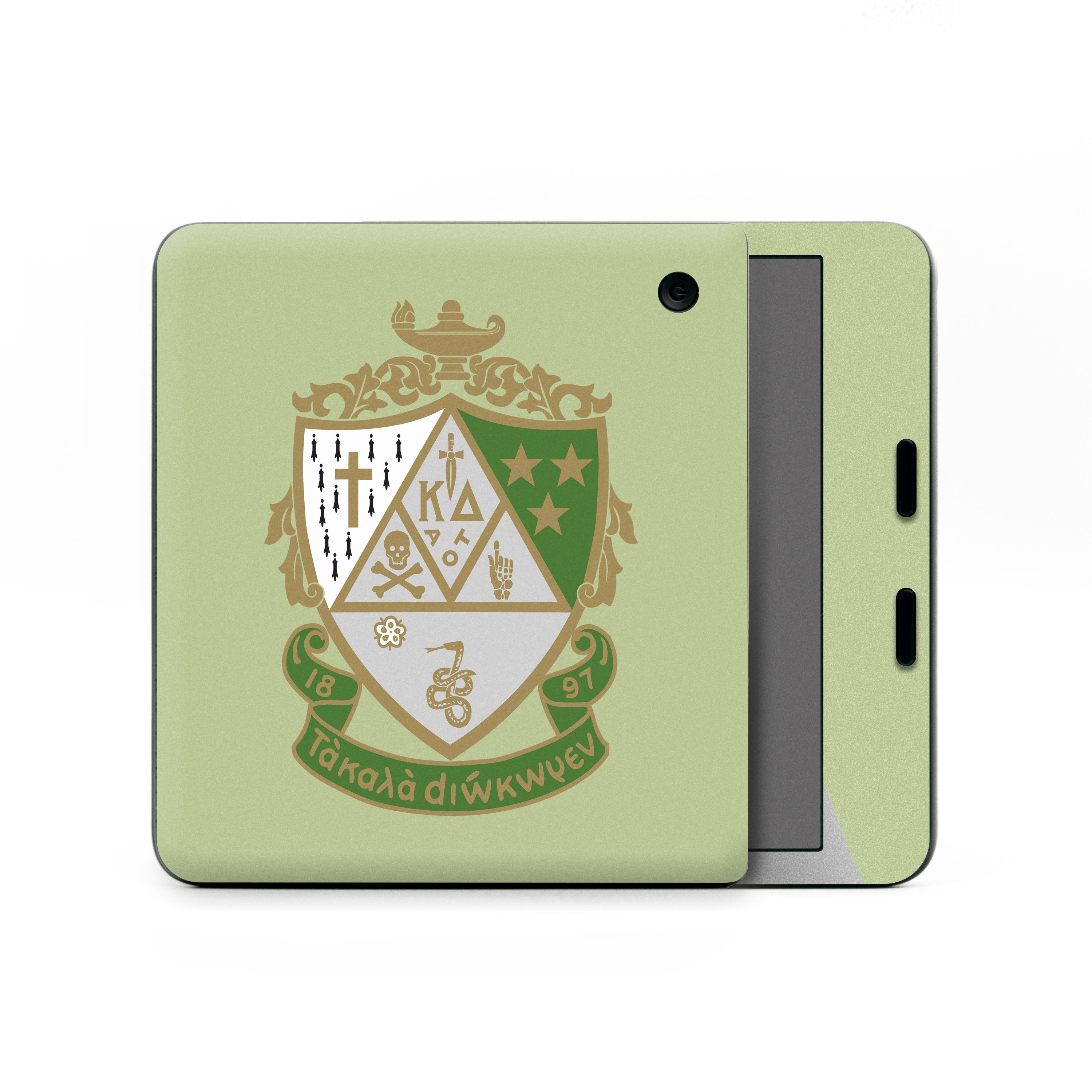 Kappa Delta Crest Light Olive - Kobo Libra Colour Skin