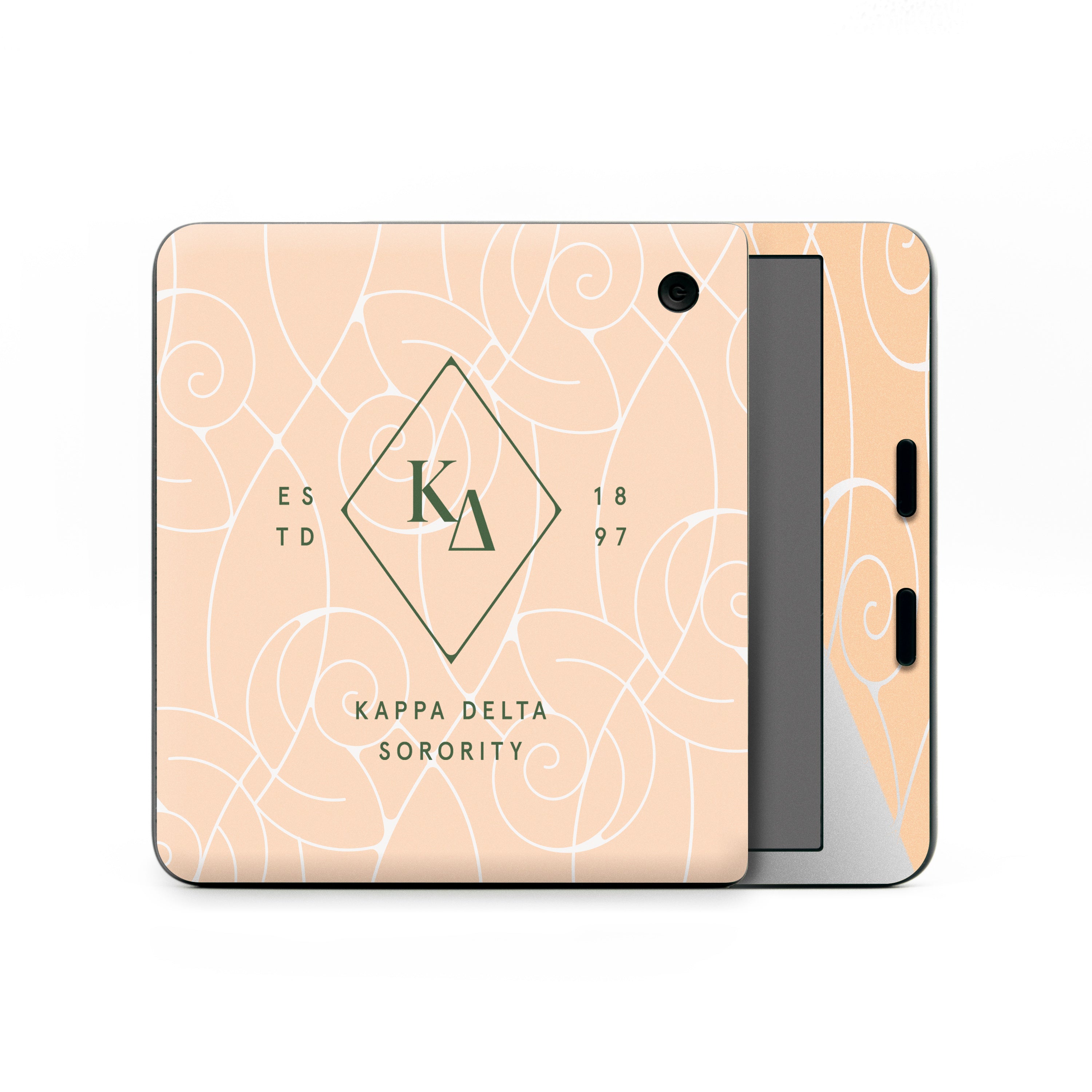 Kappa Delta Diamond Nautilus Waves - Kobo Libra Colour Skin
