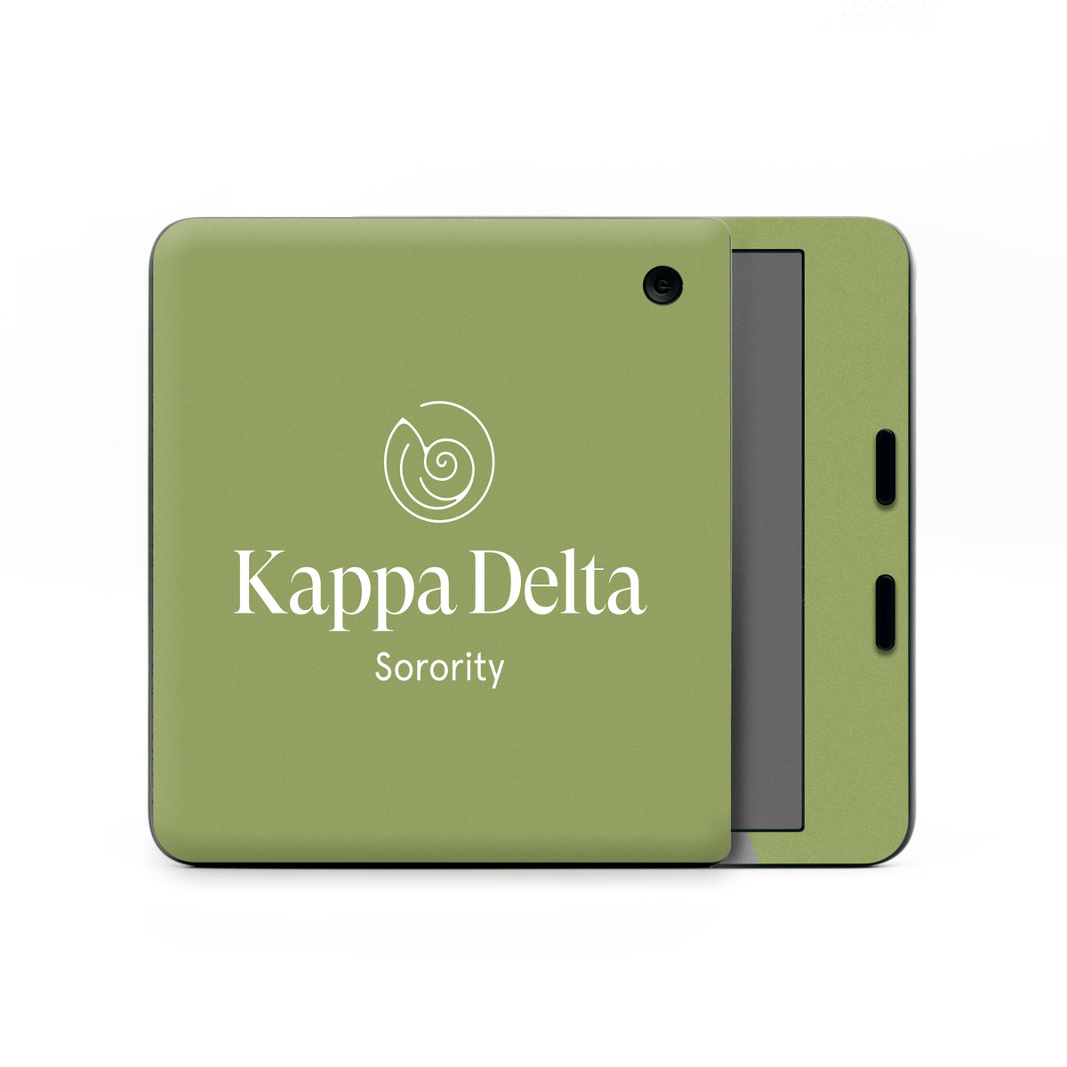 Kappa Delta Primary Logo KD Olive - Kobo Libra Colour Skin