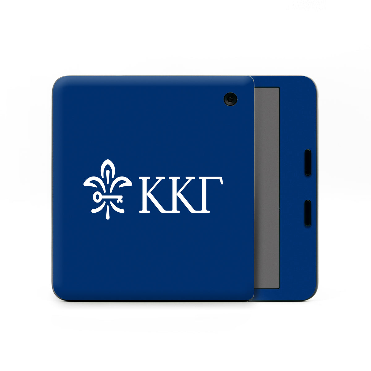 Kappa Kappa Gamma Letterkey Horizontal Kappa Blue - Kobo Libra Colour Skin
