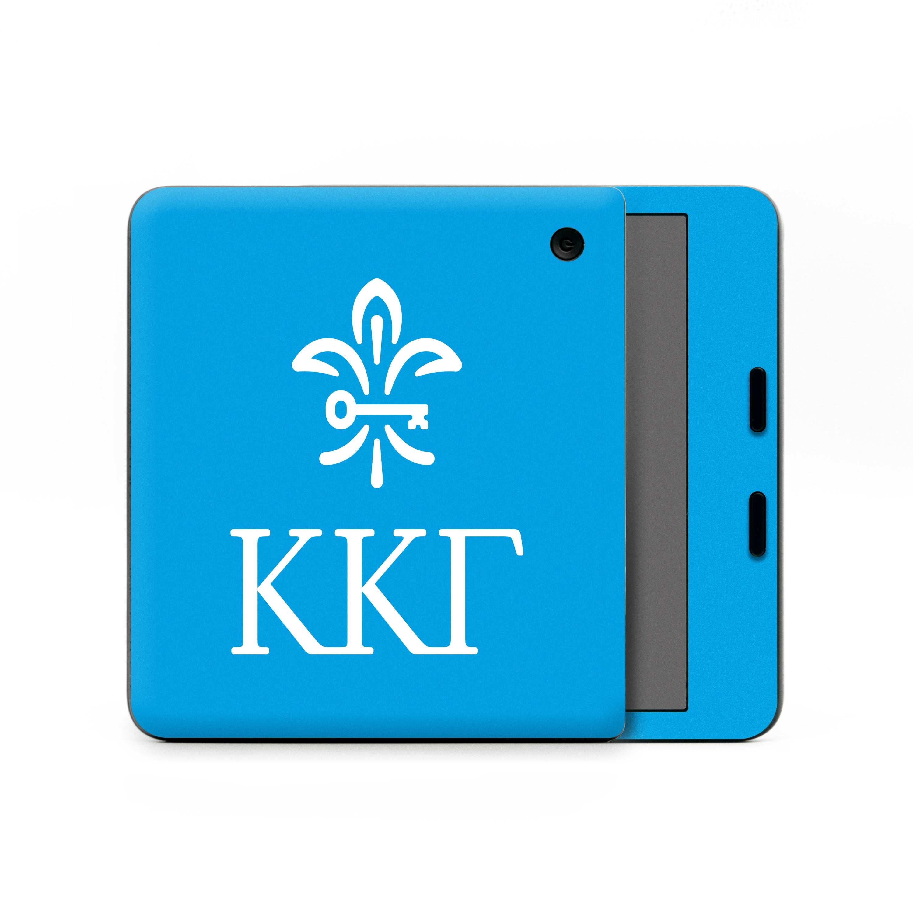 Kappa Kappa Gamma Letterkey Vertical Gamma Blue - Kobo Libra Colour Skin