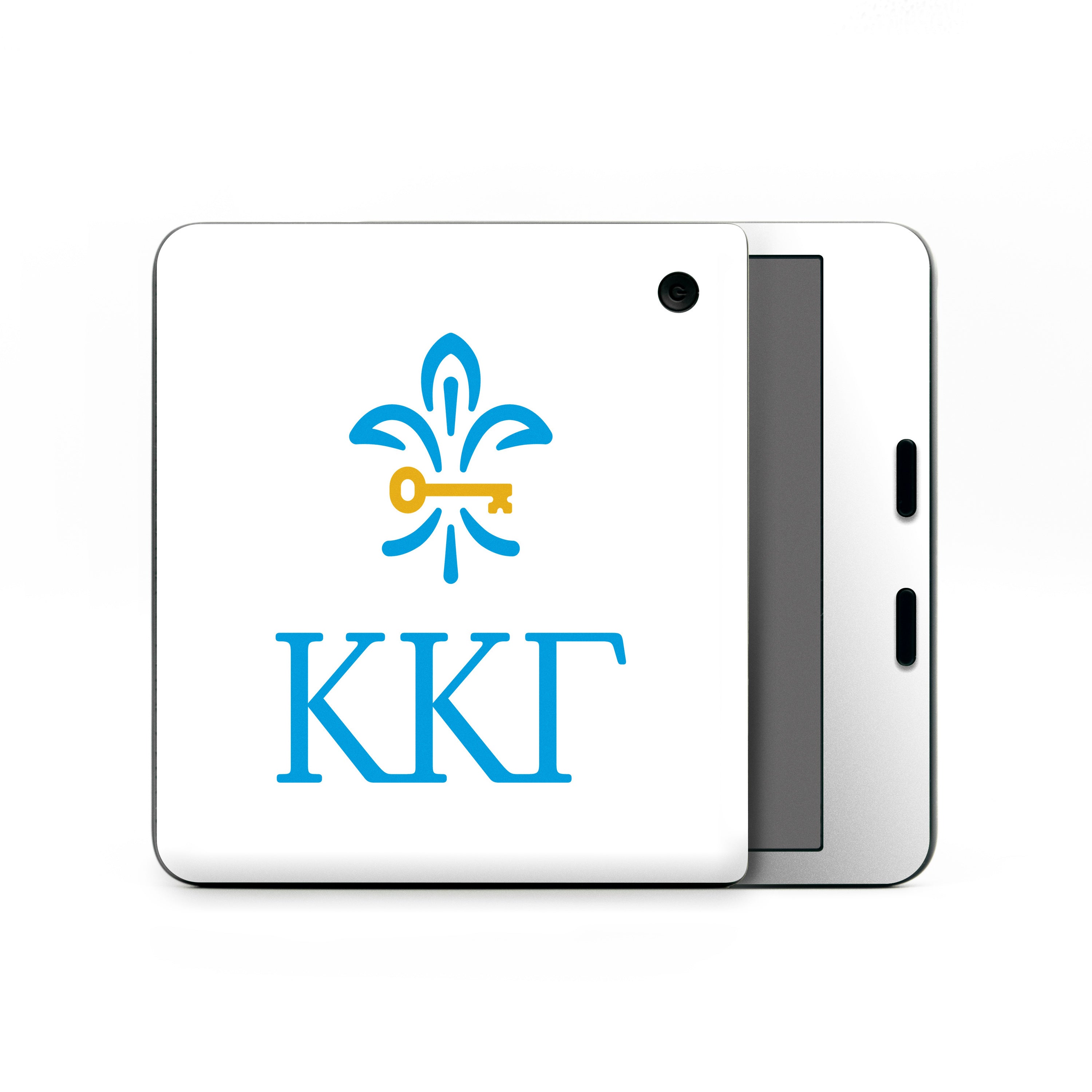 Kappa Kappa Gamma Letterkey Vertical White - Kobo Libra Colour Skin